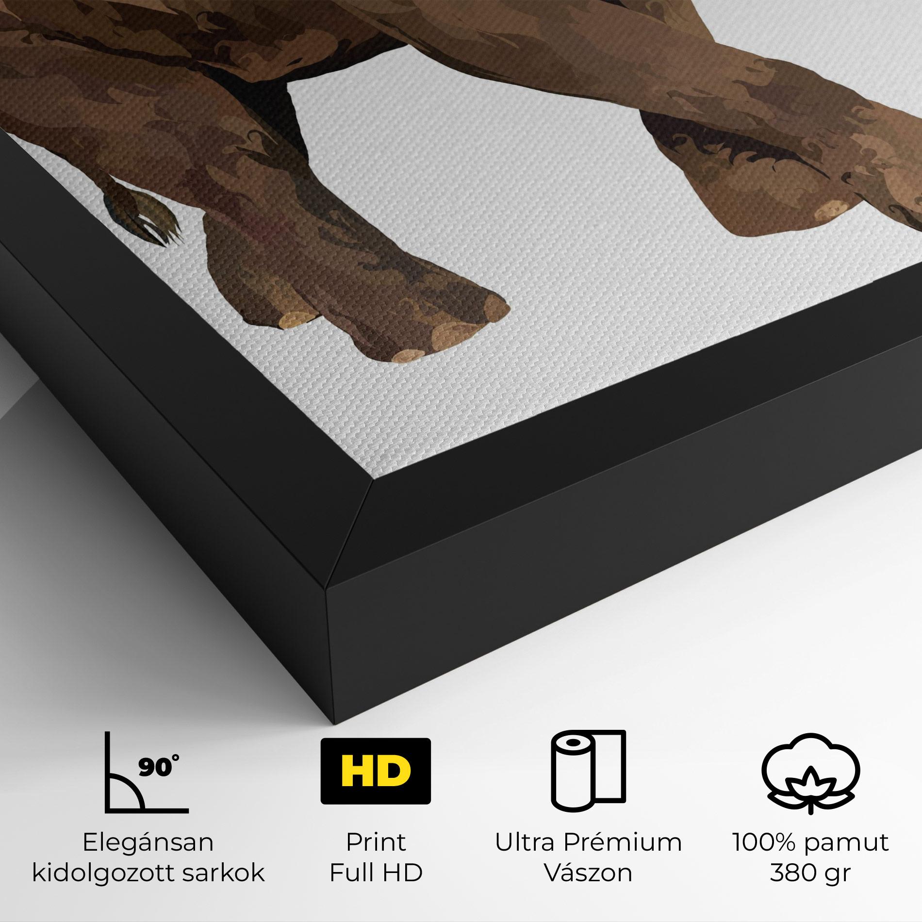 Vászonkép Brown Elephant mockup 4