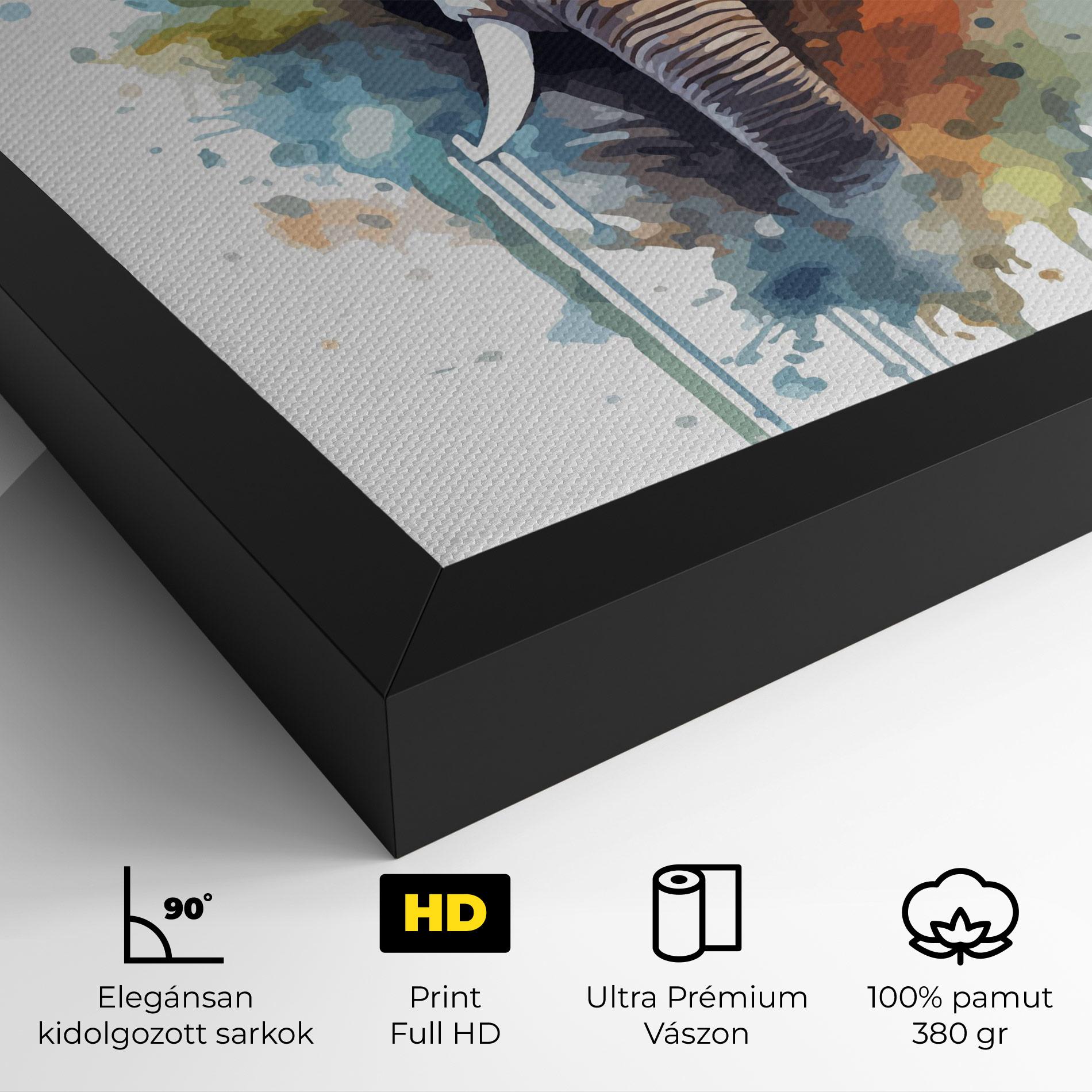 Vászonkép Safari Animal Art mockup 4