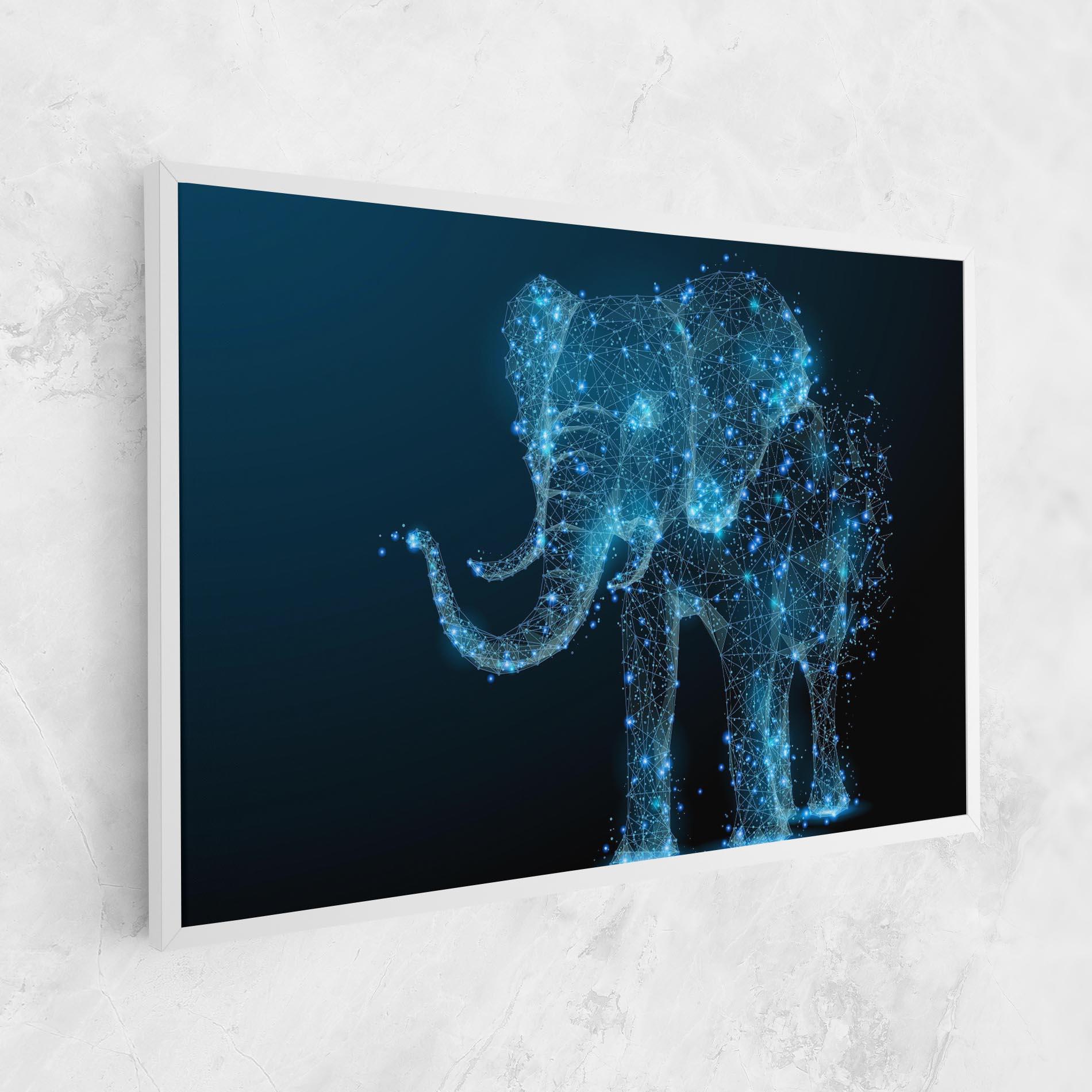 Vászonkép Digital Elephant mockup 1