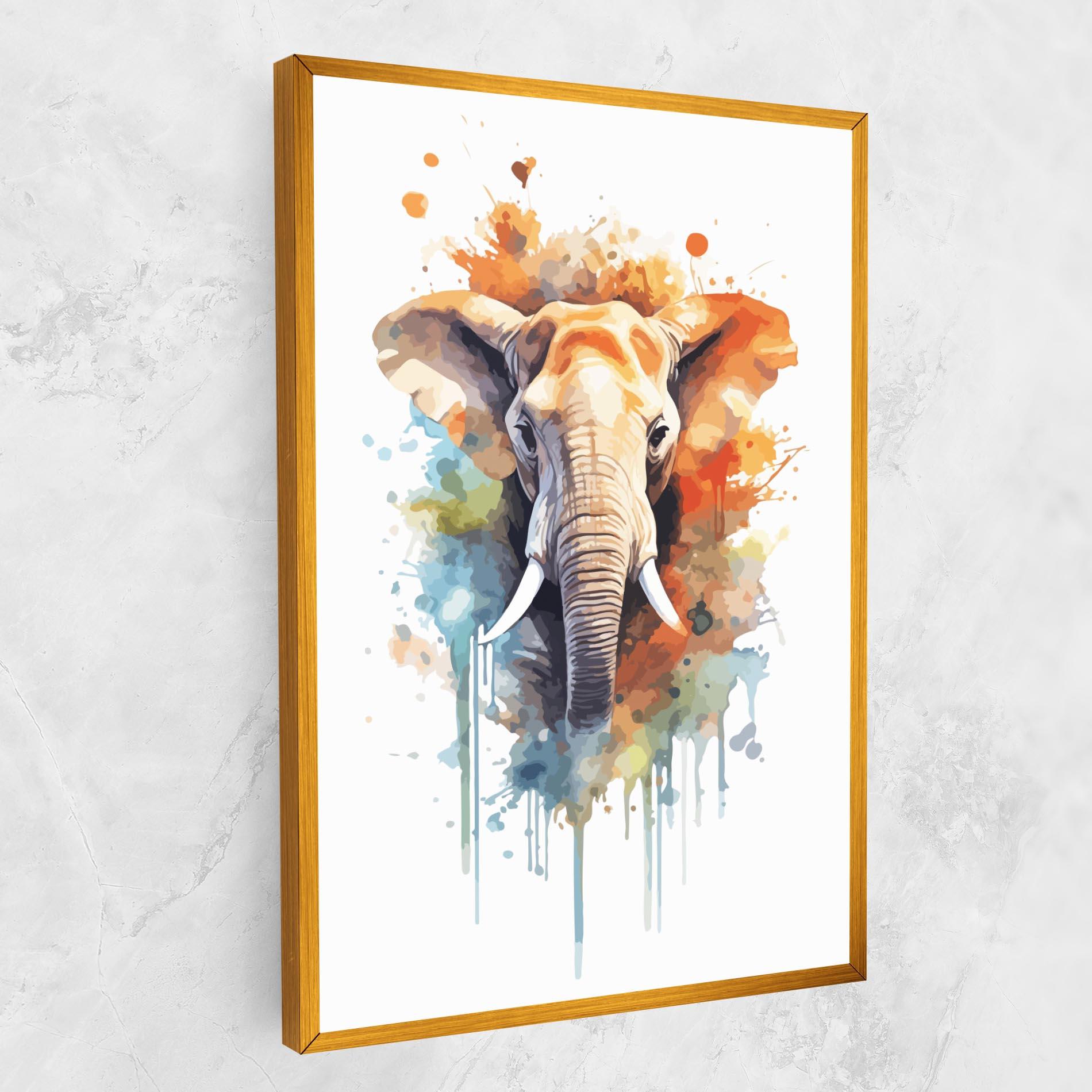 Vászonkép Safari Animal Art mockup 1