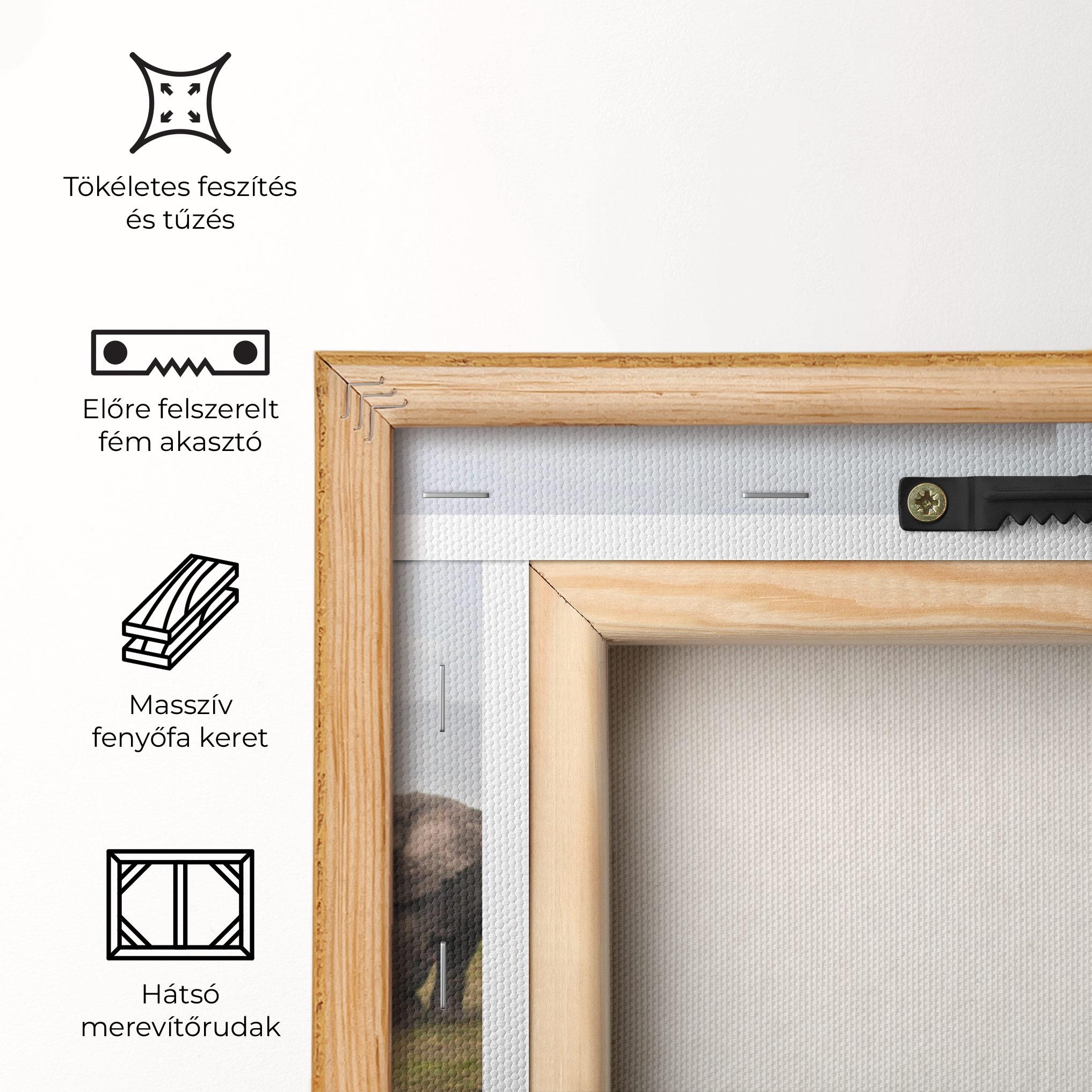 Vászonkép Elephant Landscape mockup 5