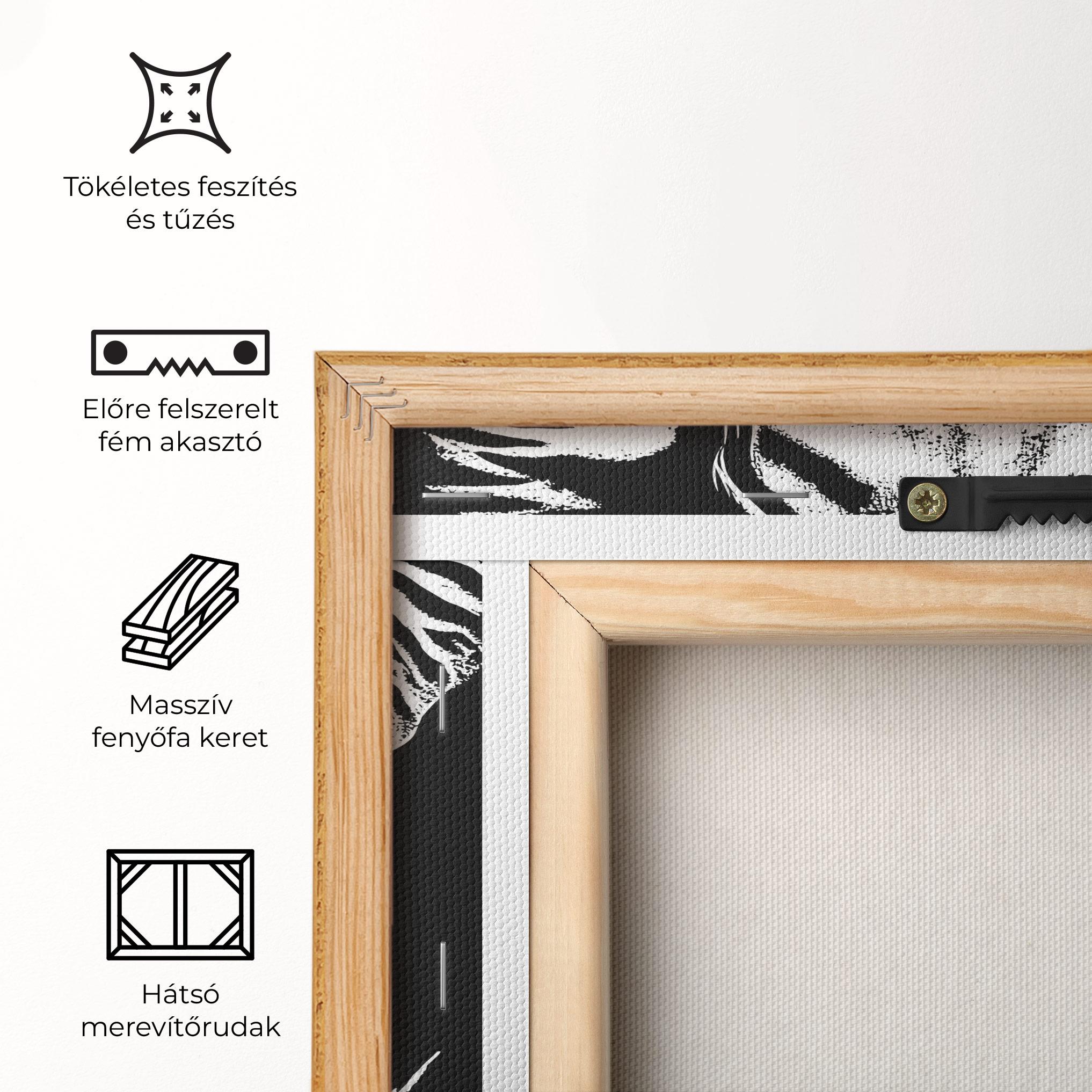 Vászonkép Elephant White Head mockup 5