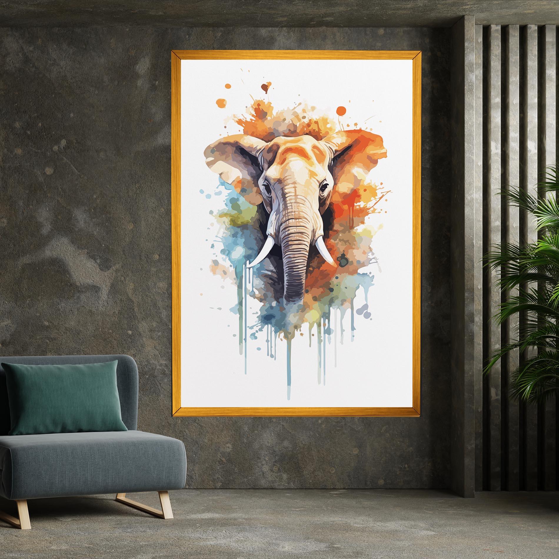Vászonkép Safari Animal Art mockup 7