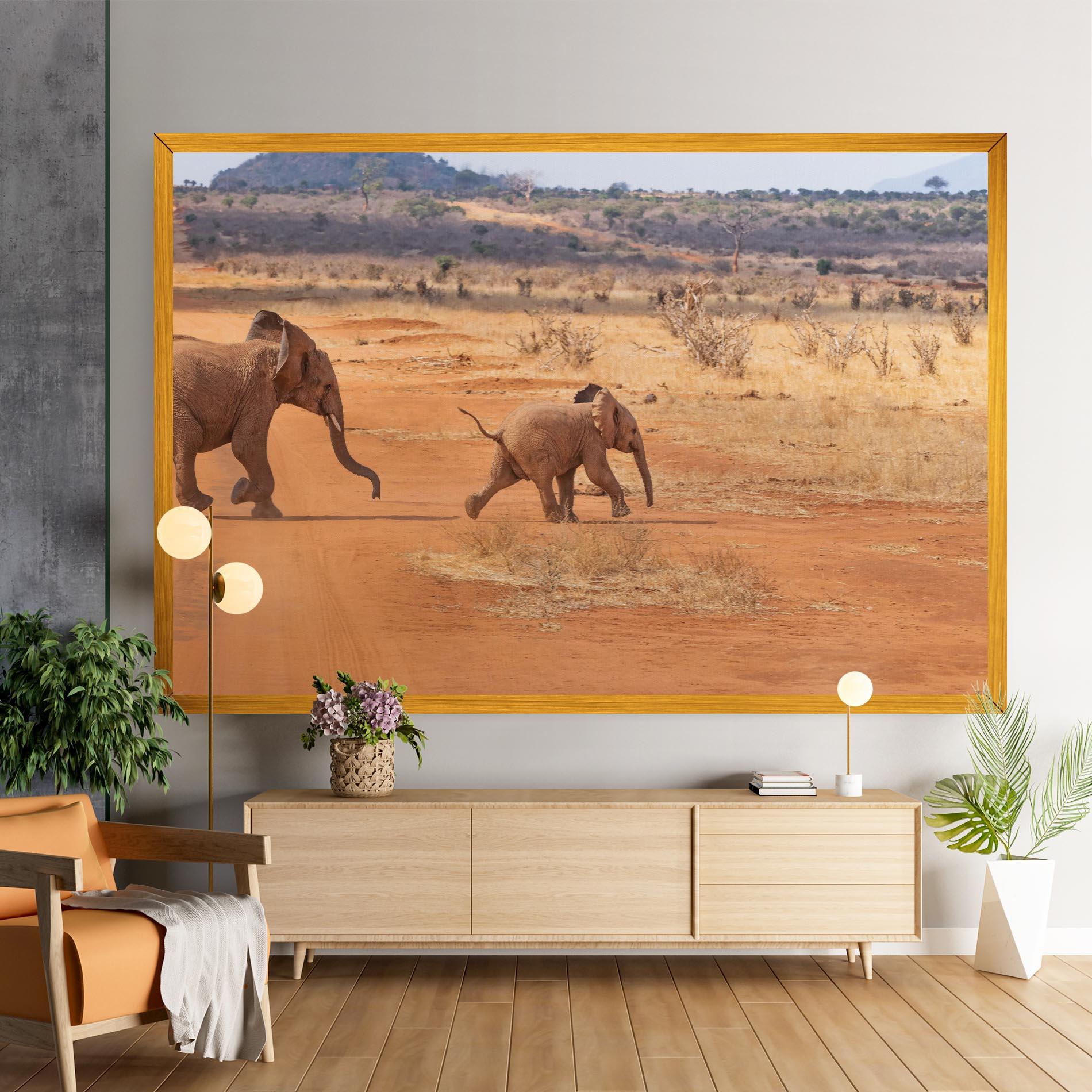 Vászonkép Desert Safari mockup 9