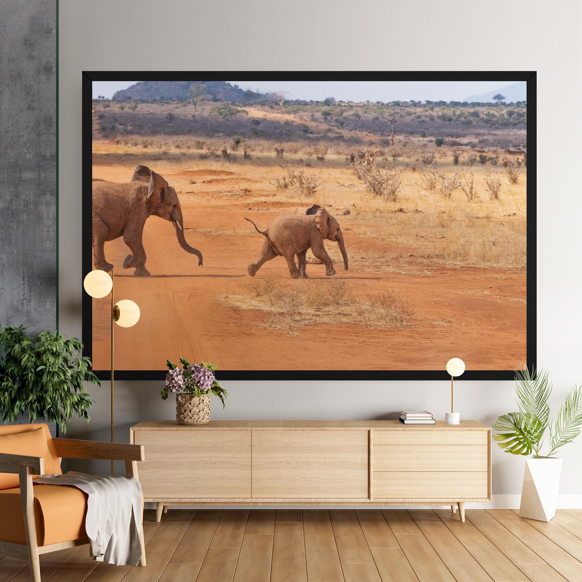 Vászonkép Desert Safari mockup 9