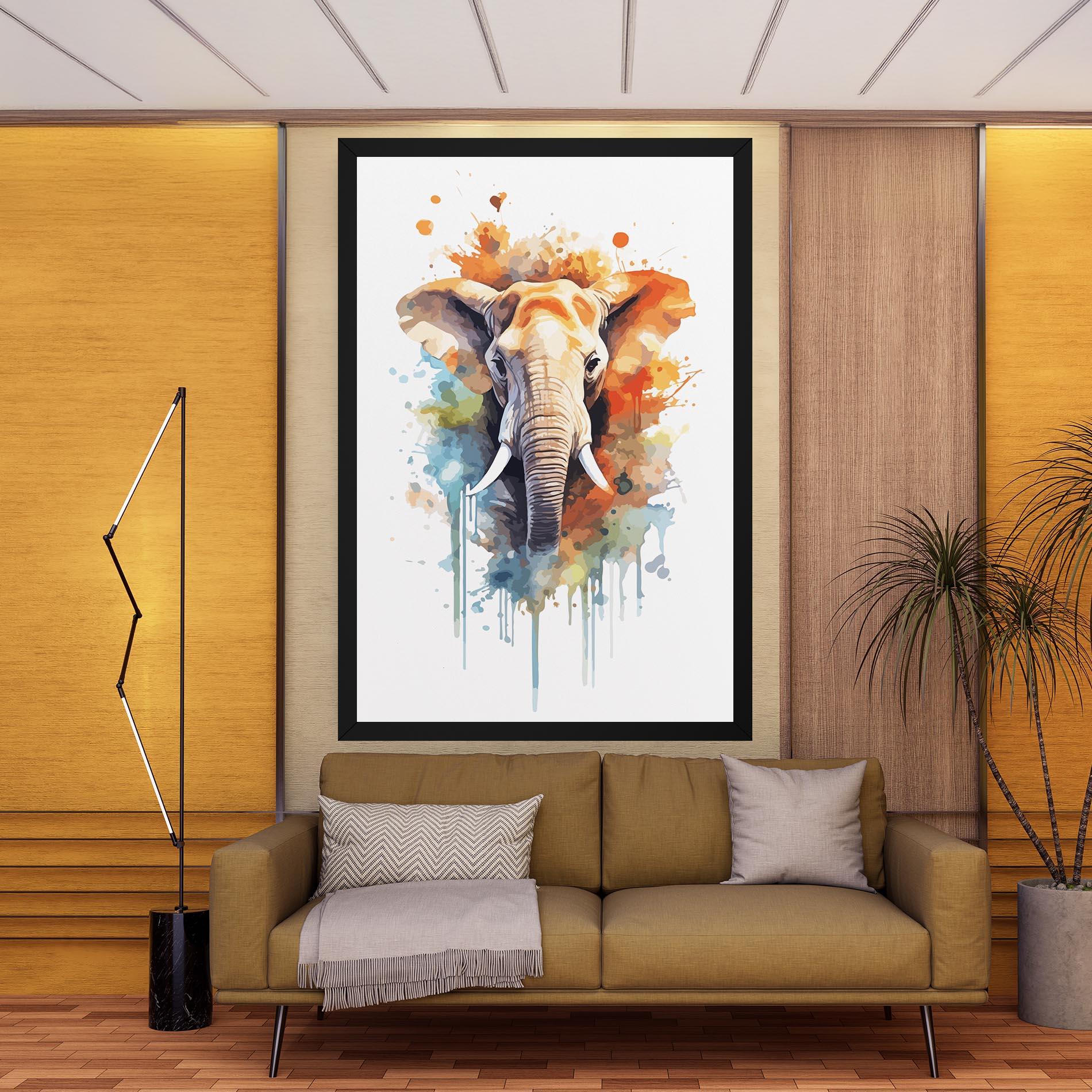 Vászonkép Safari Animal Art mockup 9