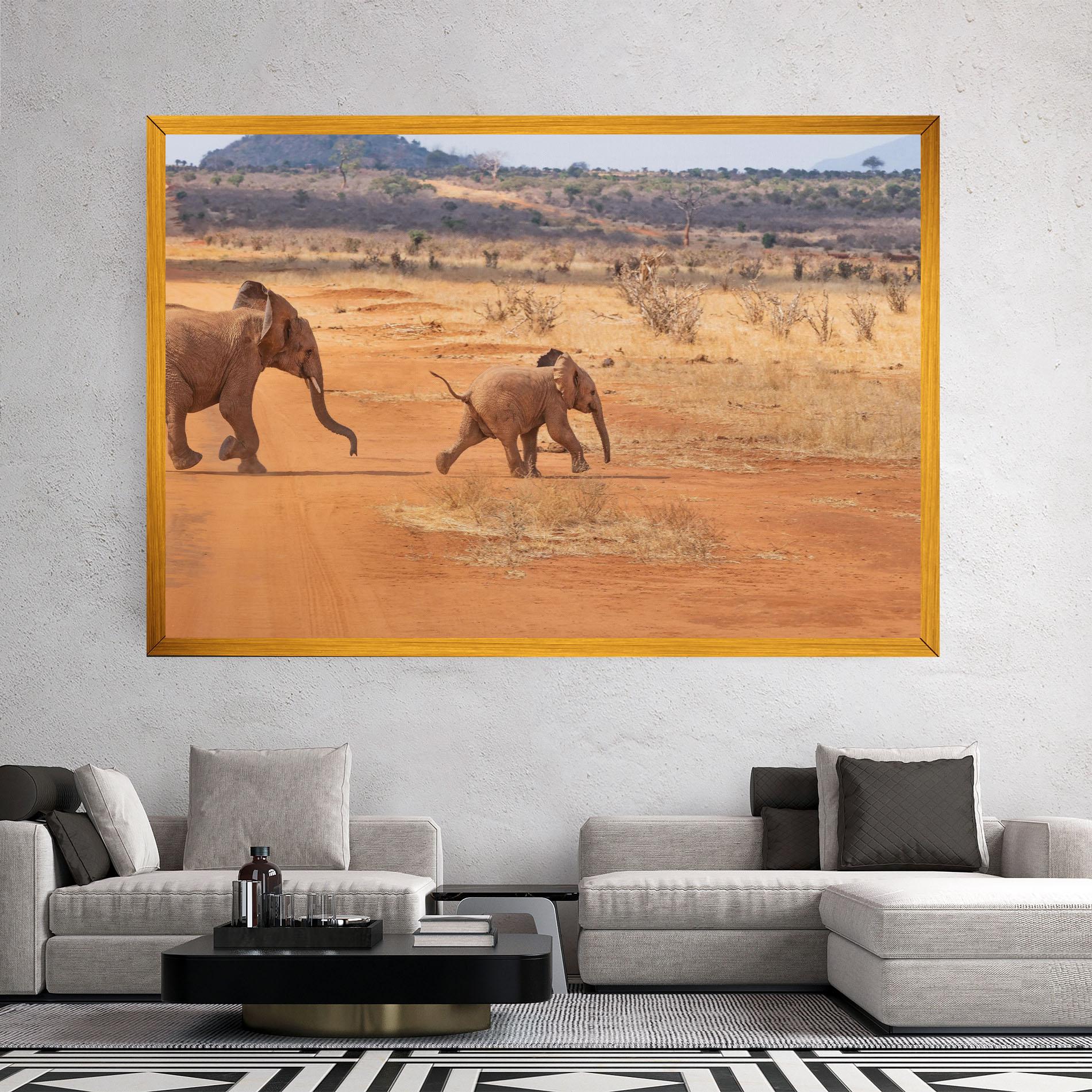 Vászonkép Desert Safari mockup 2