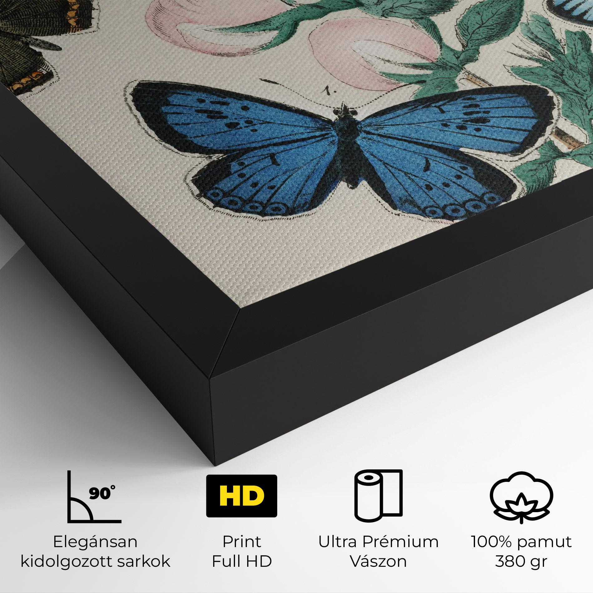 Vászonkép Moving Butterflies mockup 4
