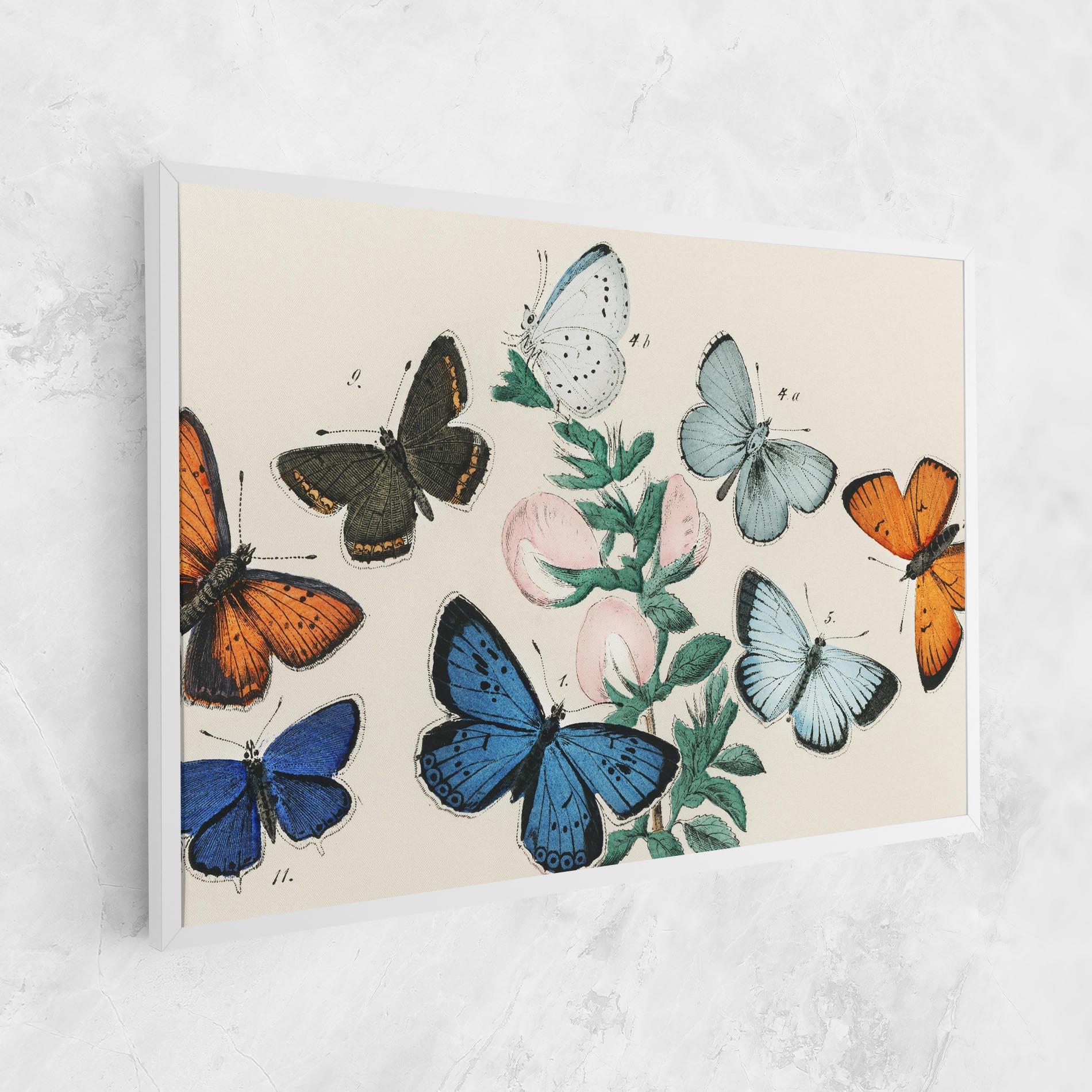 Vászonkép Moving Butterflies mockup 1