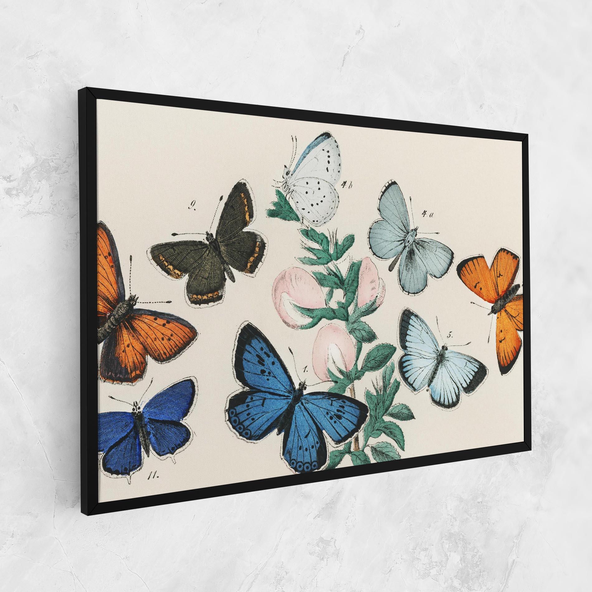 Vászonkép Moving Butterflies mockup 1