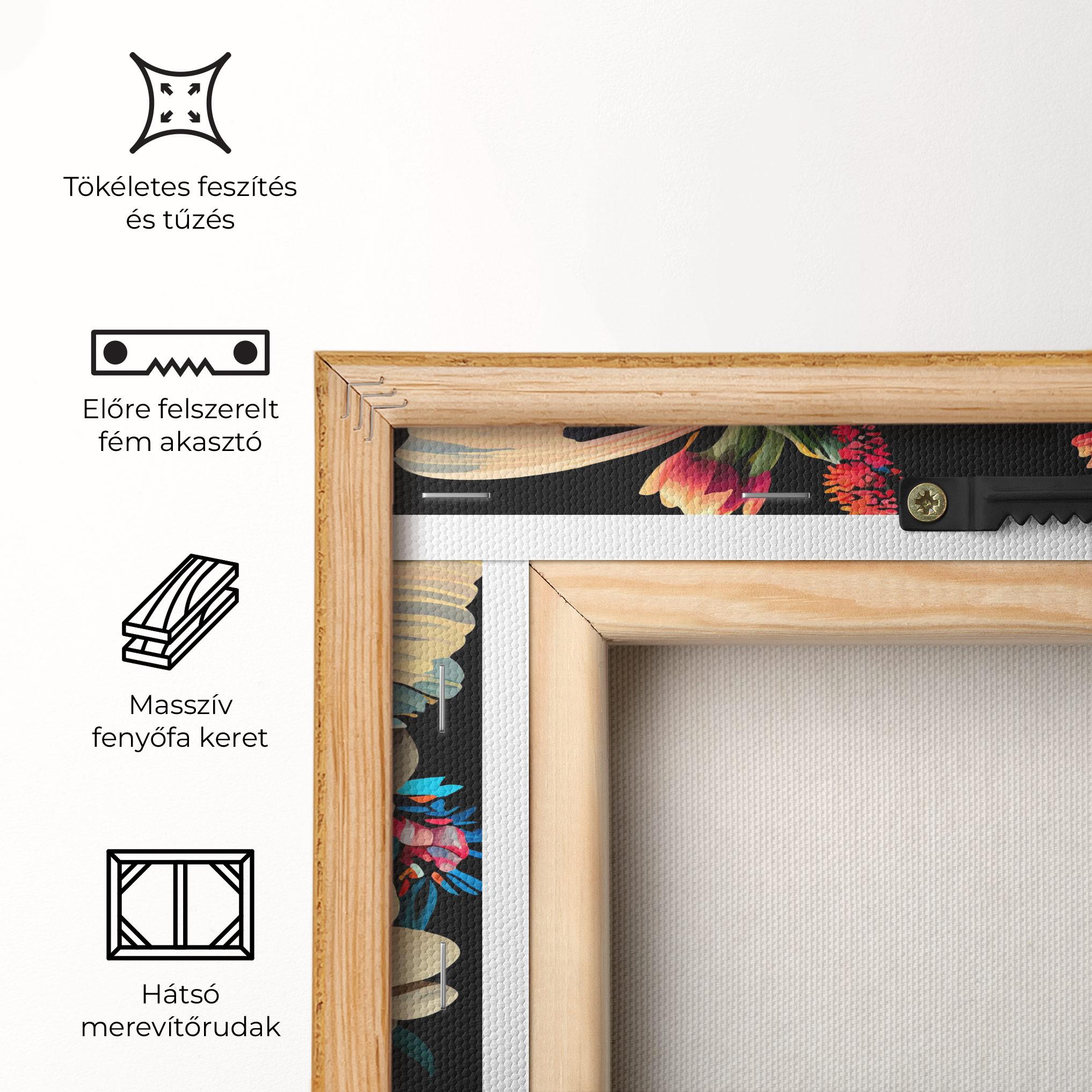 Vászonkép Colorful Butterfly mockup 5