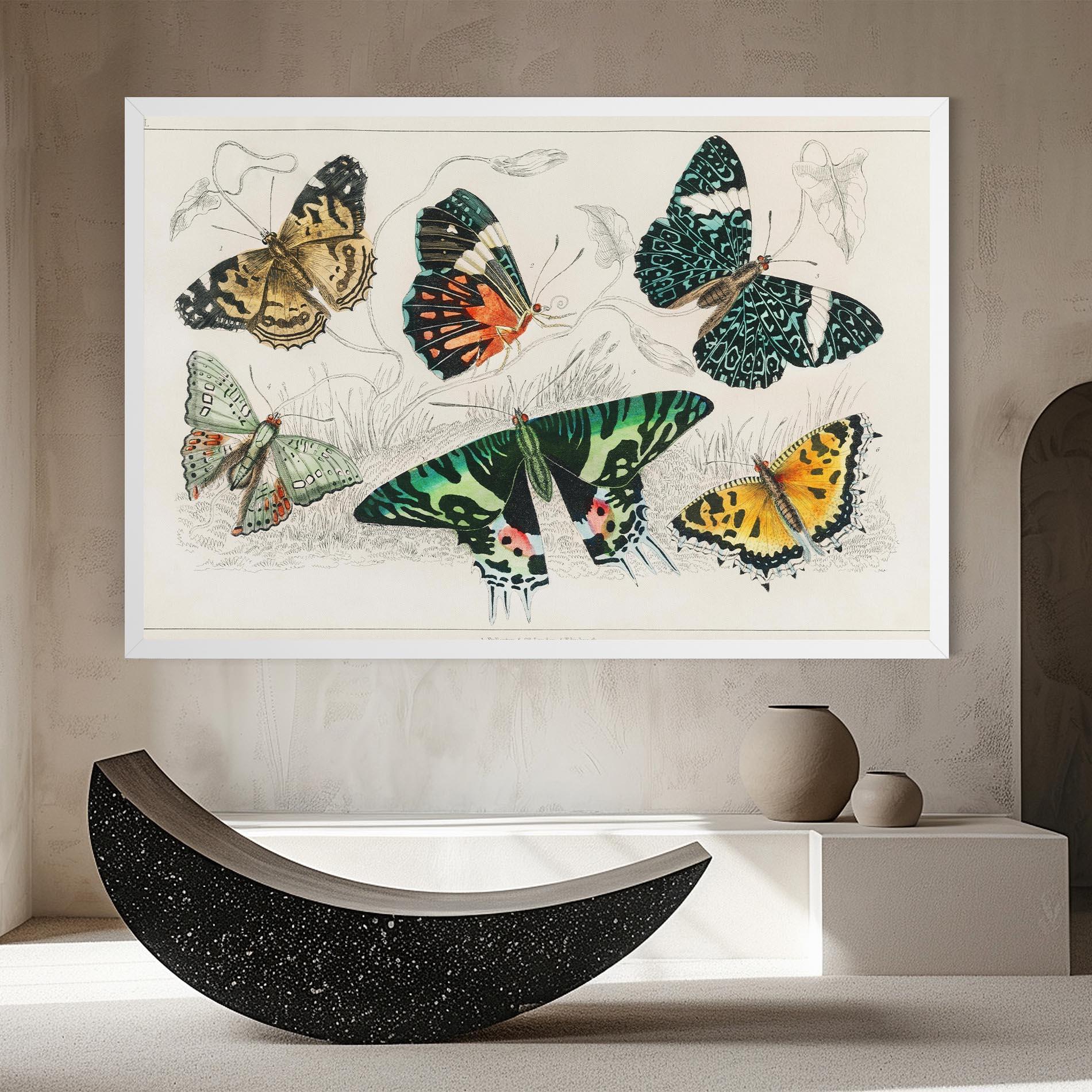 Vászonkép Butterfly Art mockup 8