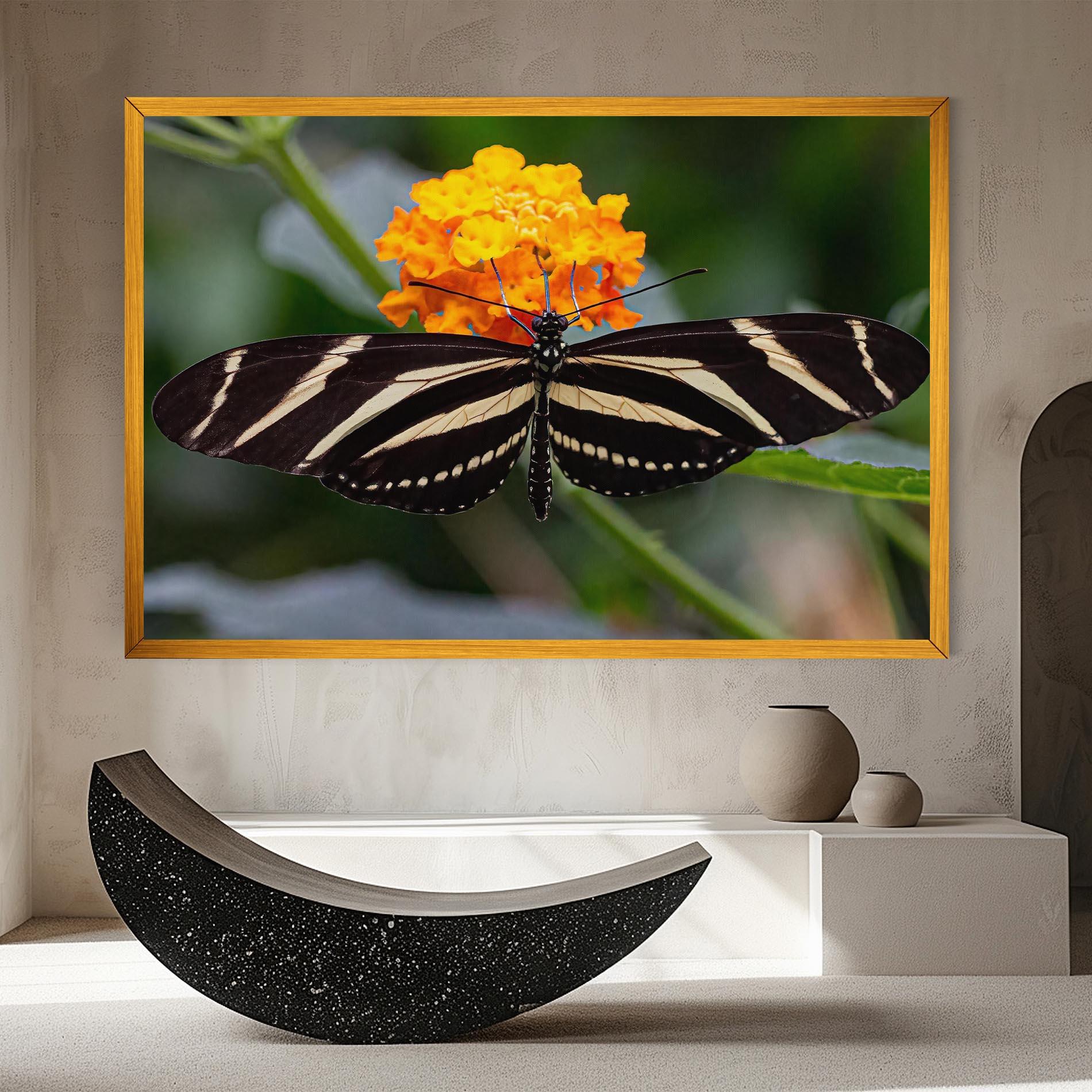 Vászonkép Big Wings Butterfly mockup 8