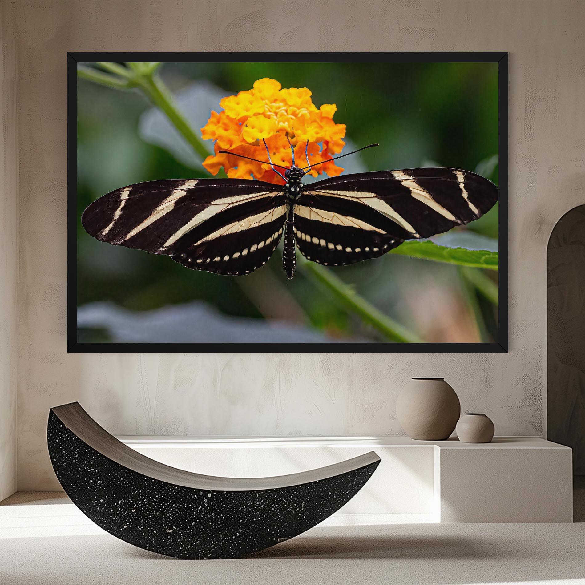 Vászonkép Big Wings Butterfly mockup 8