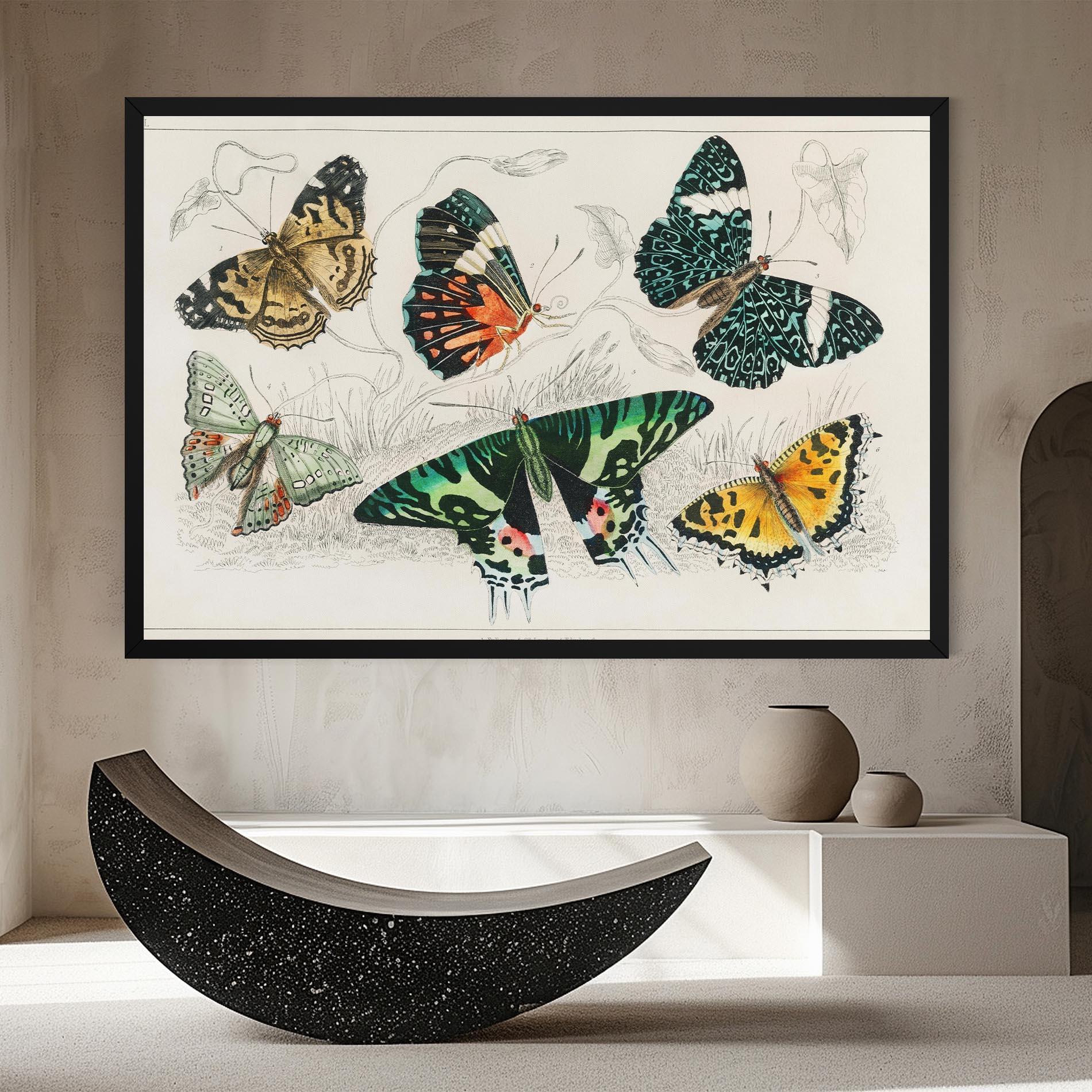 Vászonkép Butterfly Art mockup 8