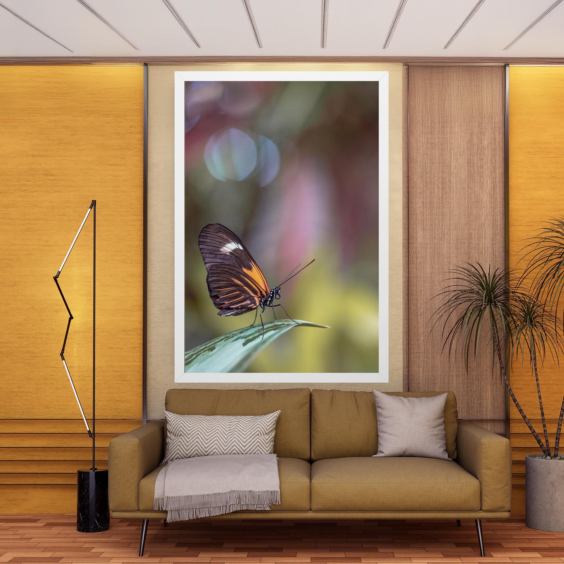 Dark Purple Butterfly mockup 9