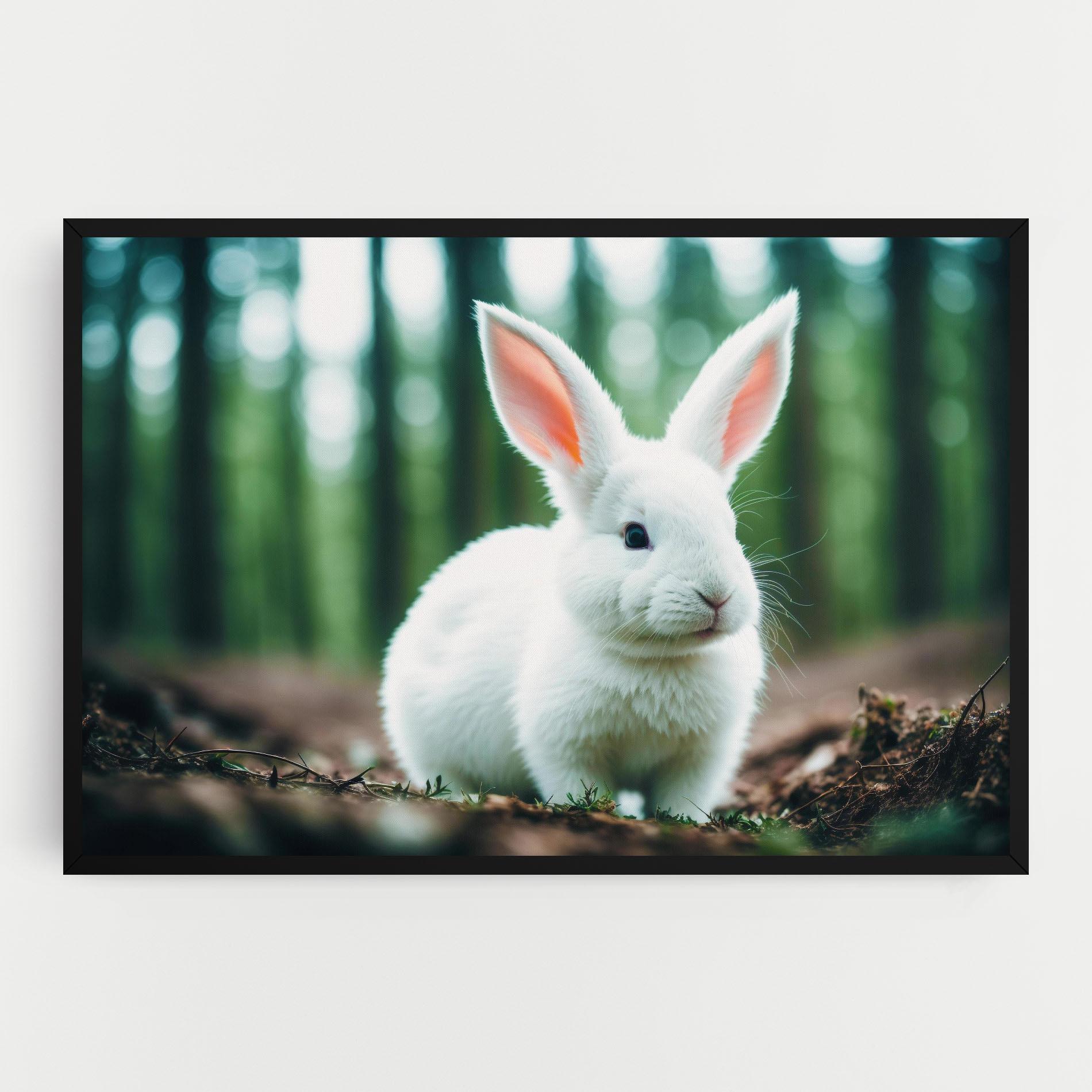 Vászonkép Forest Bunny mockup 0