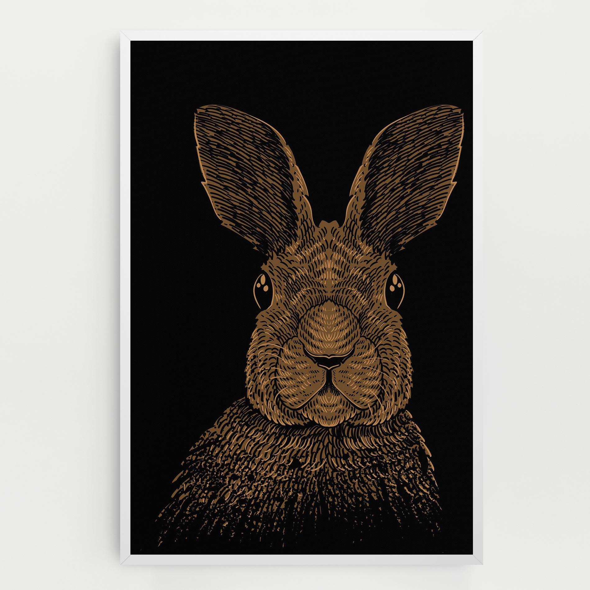 Vászonkép Brown Bunny mockup 0