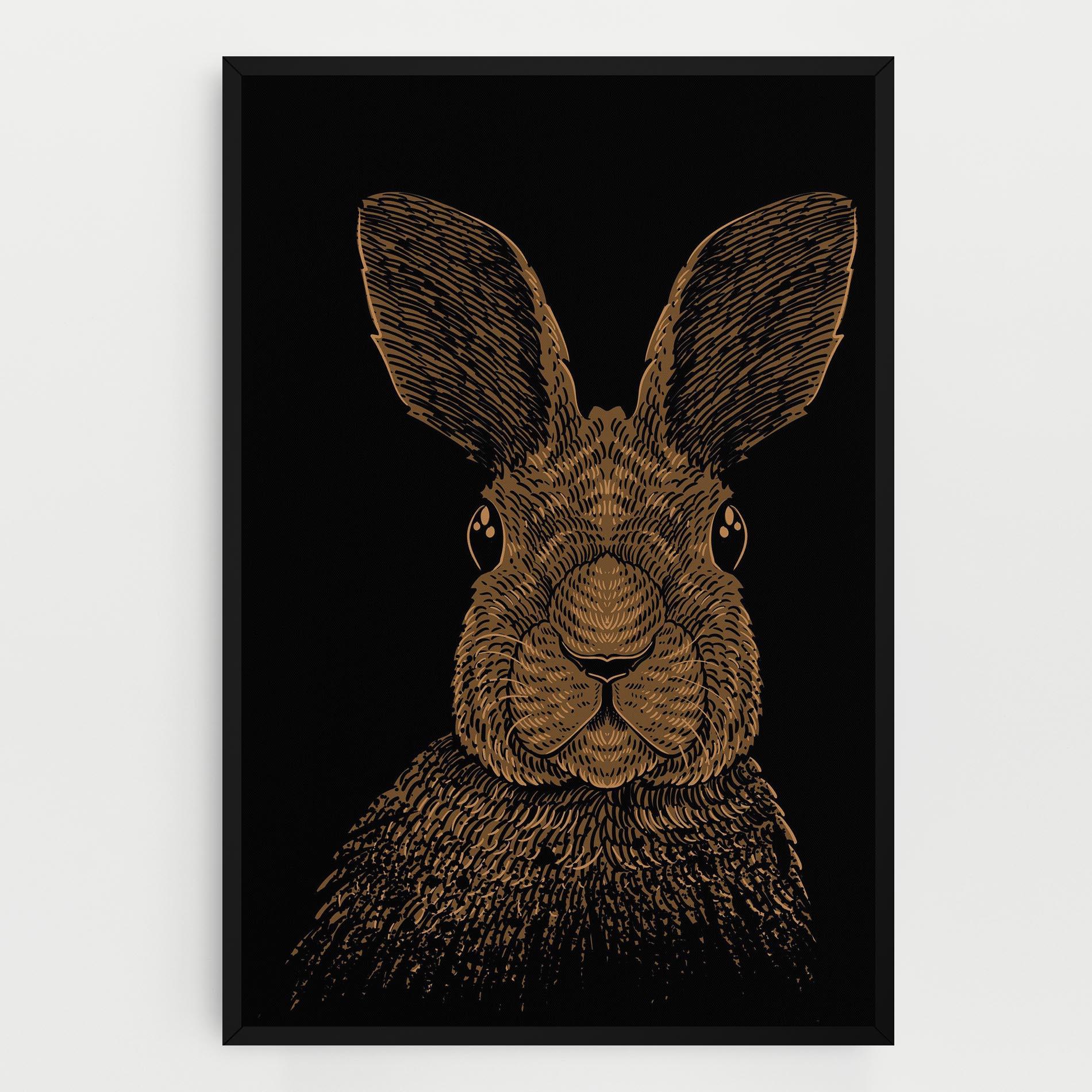Vászonkép Brown Bunny mockup 0