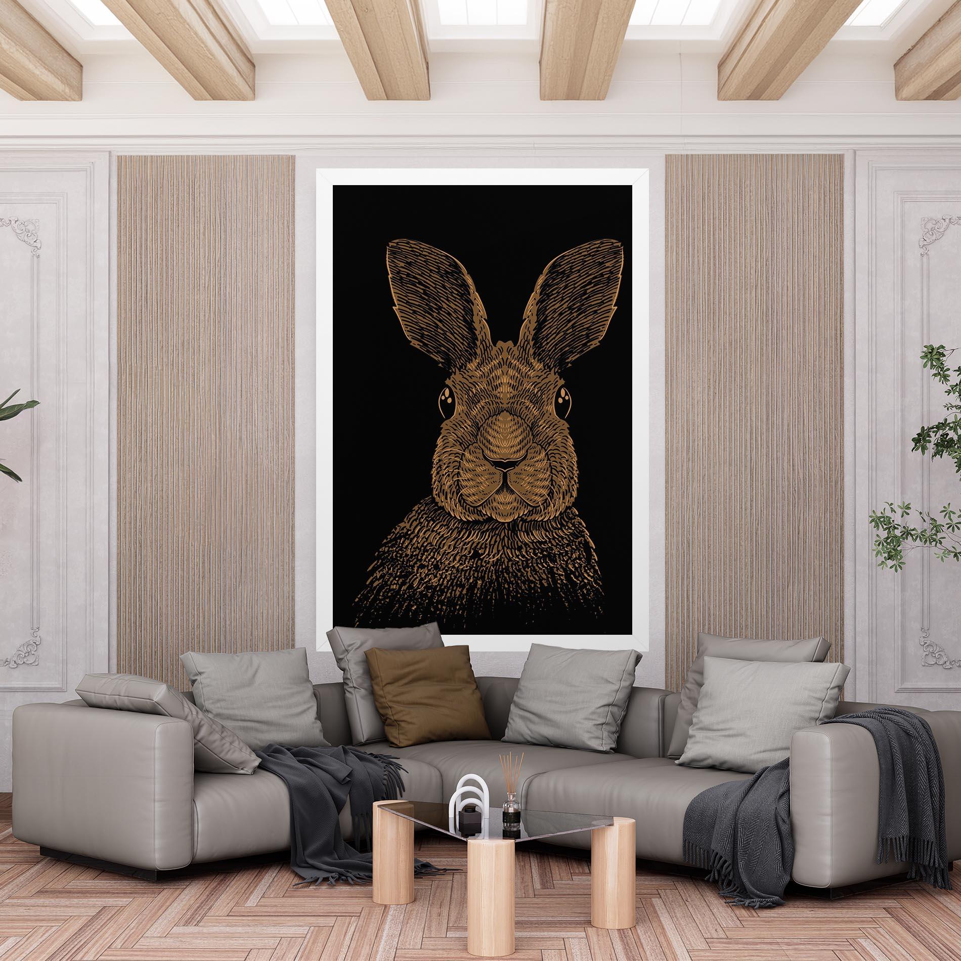 Vászonkép Brown Bunny mockup 6