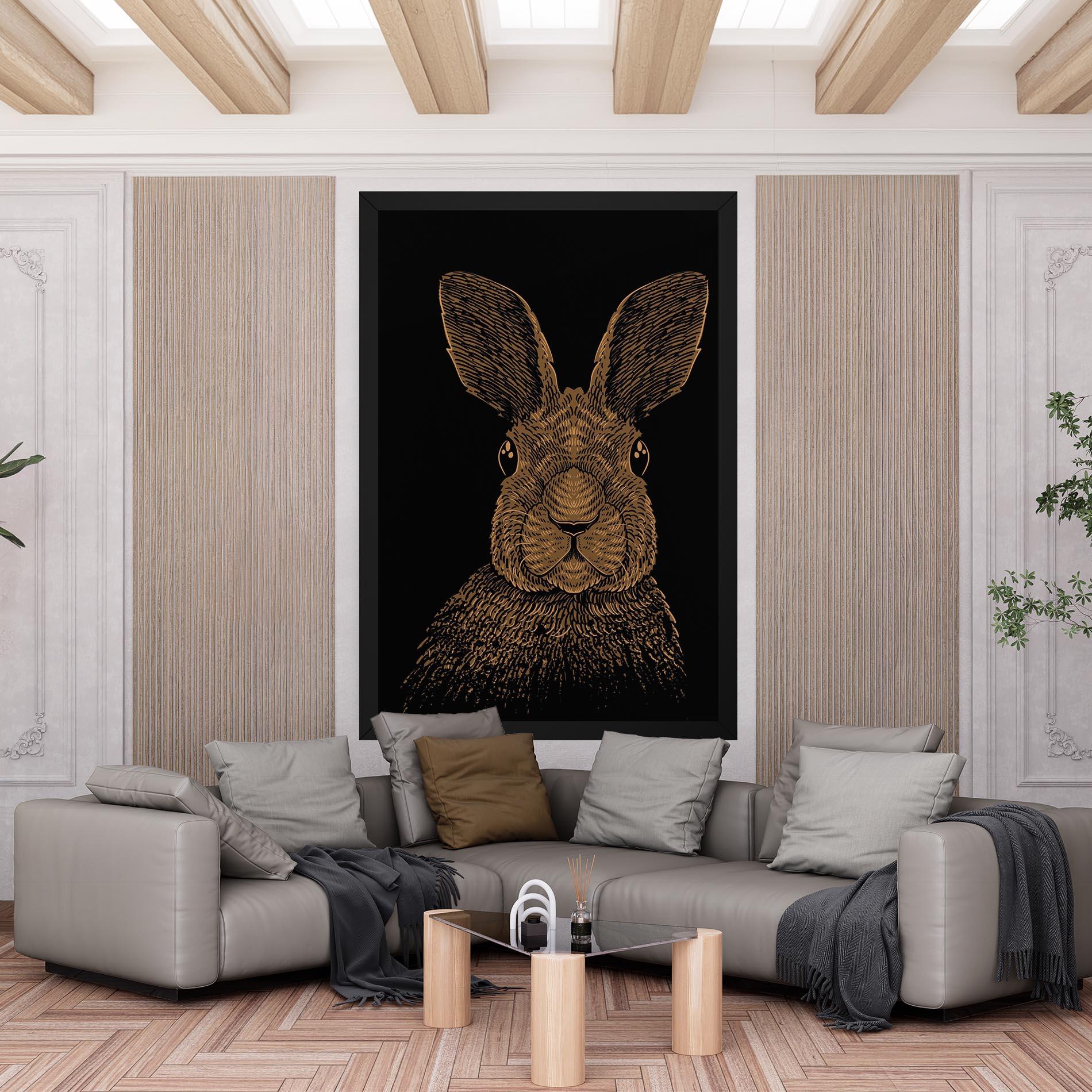 Vászonkép Brown Bunny mockup 6