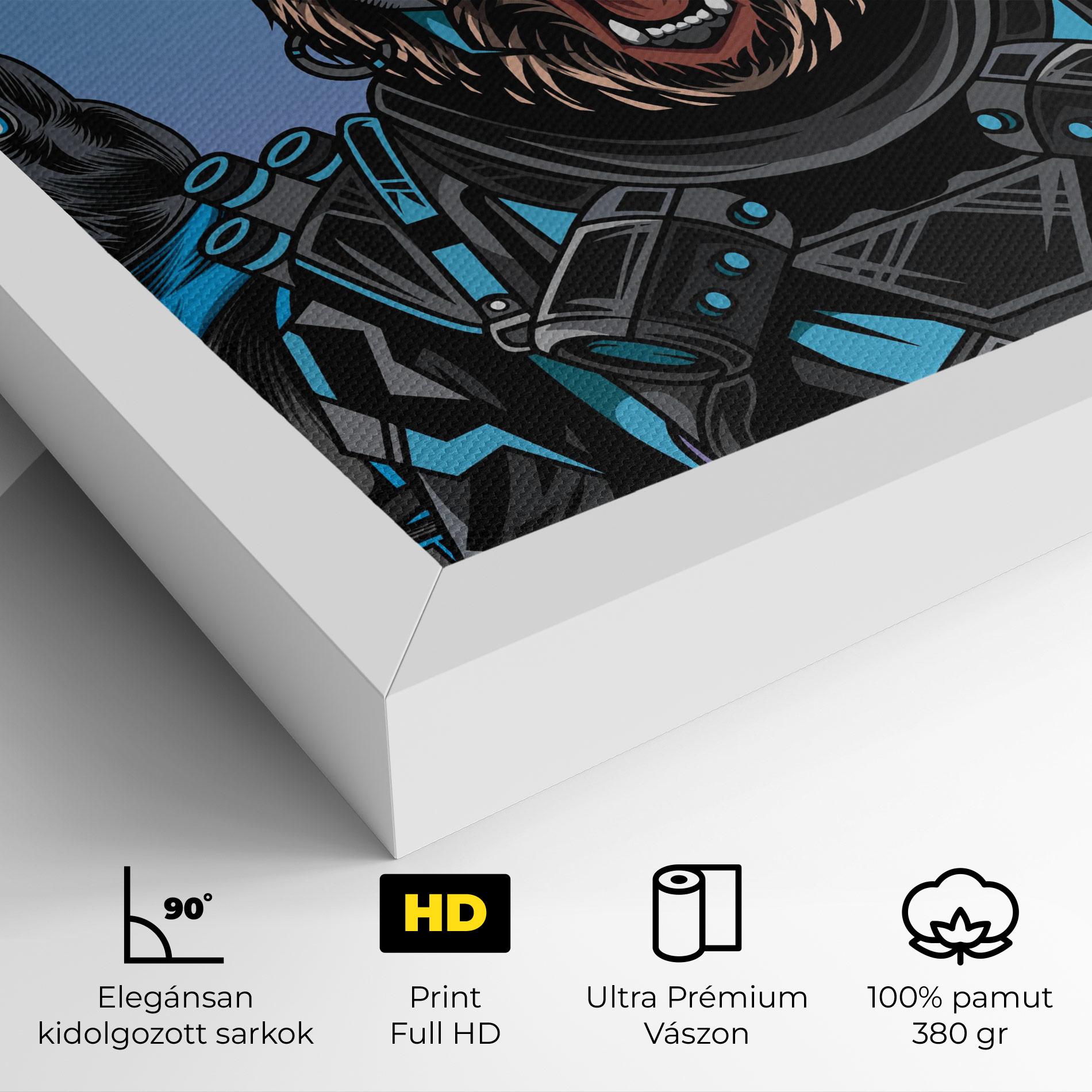 Vászonkép Bunny Bear mockup 4