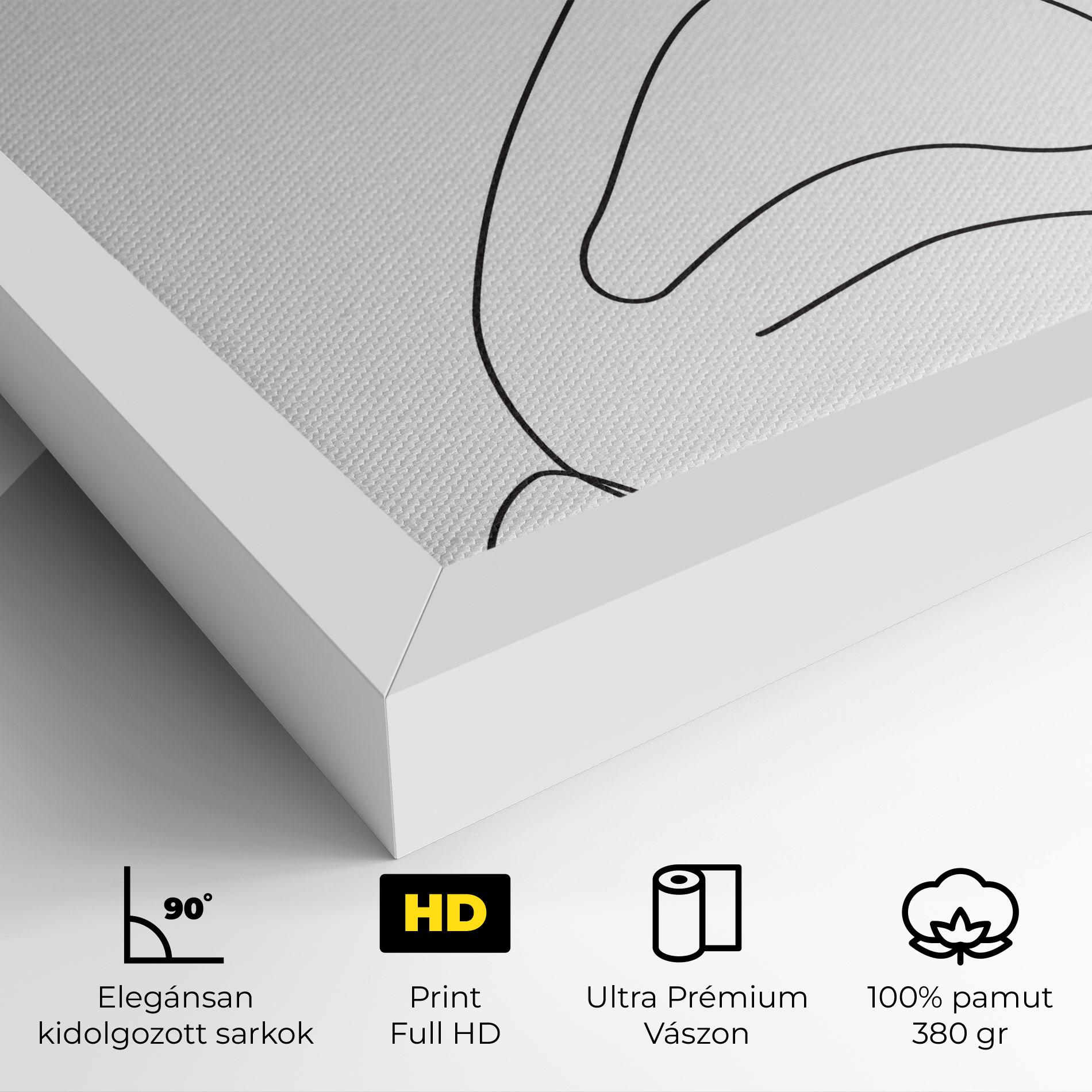 Vászonkép Cute Rabbit mockup 4