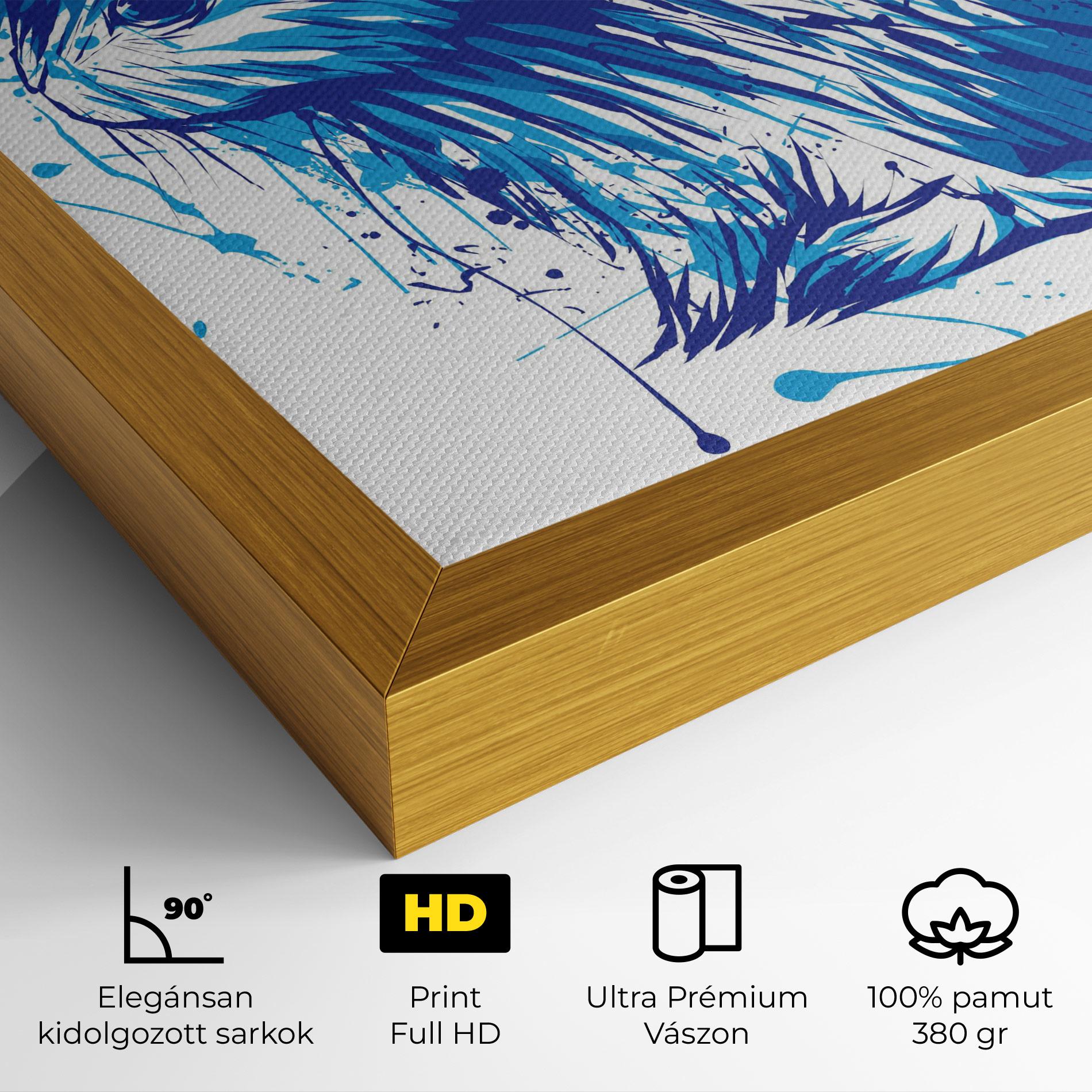 Vászonkép Blue Bunny mockup 4