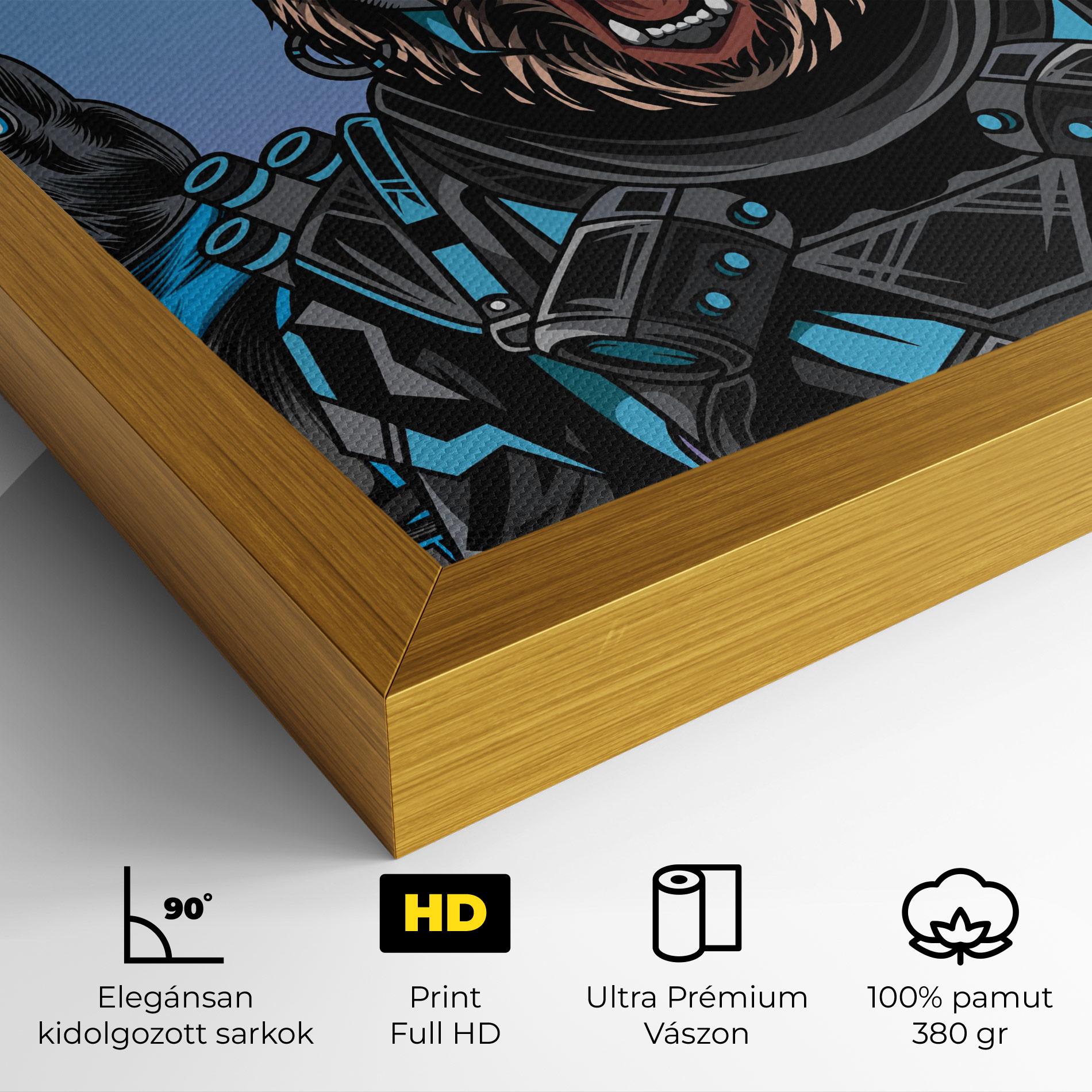 Vászonkép Bunny Bear mockup 4