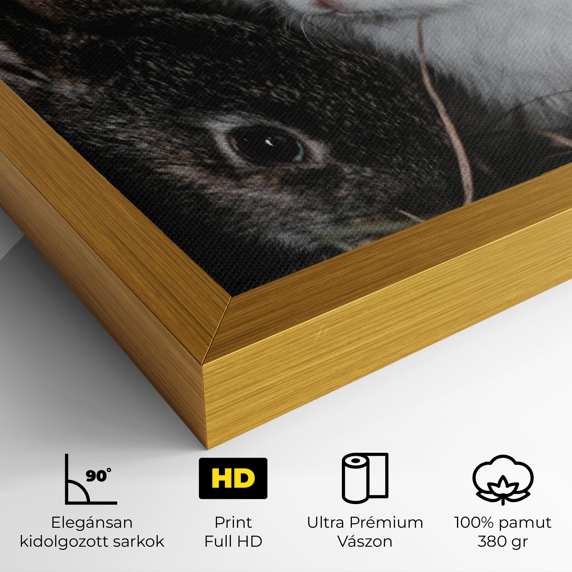 Vászonkép Cute Small Rabbit mockup 4