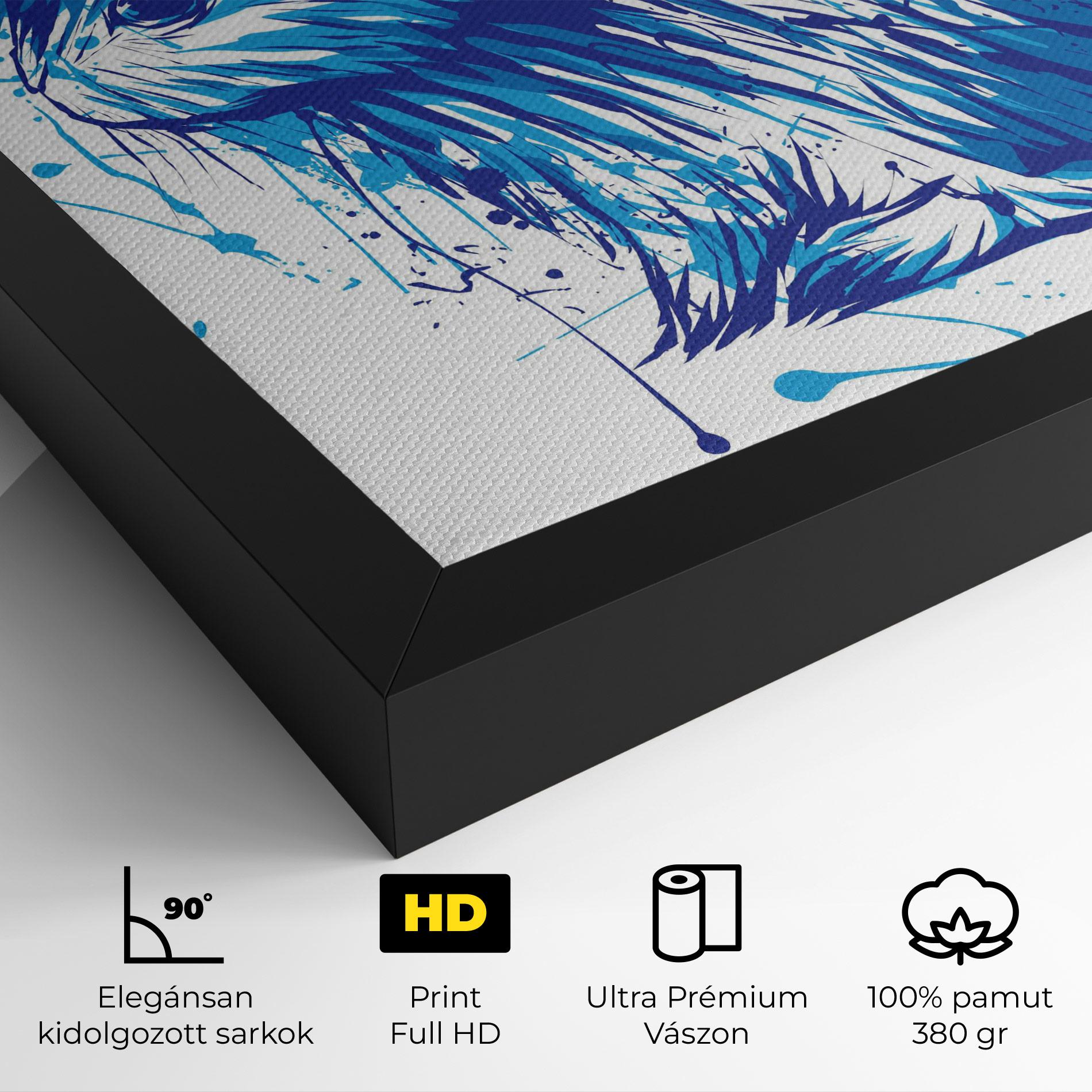 Vászonkép Blue Bunny mockup 4