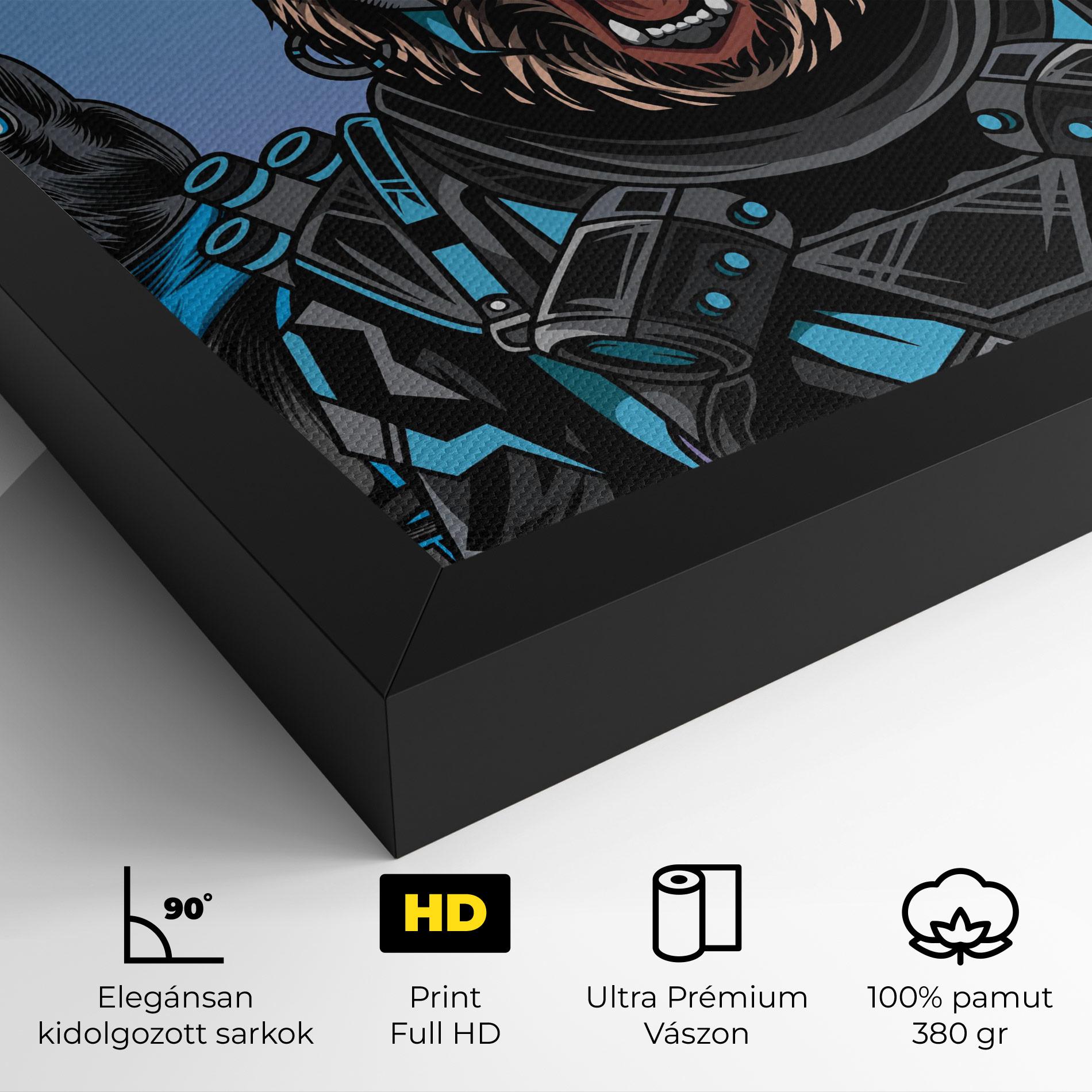 Vászonkép Bunny Bear mockup 4