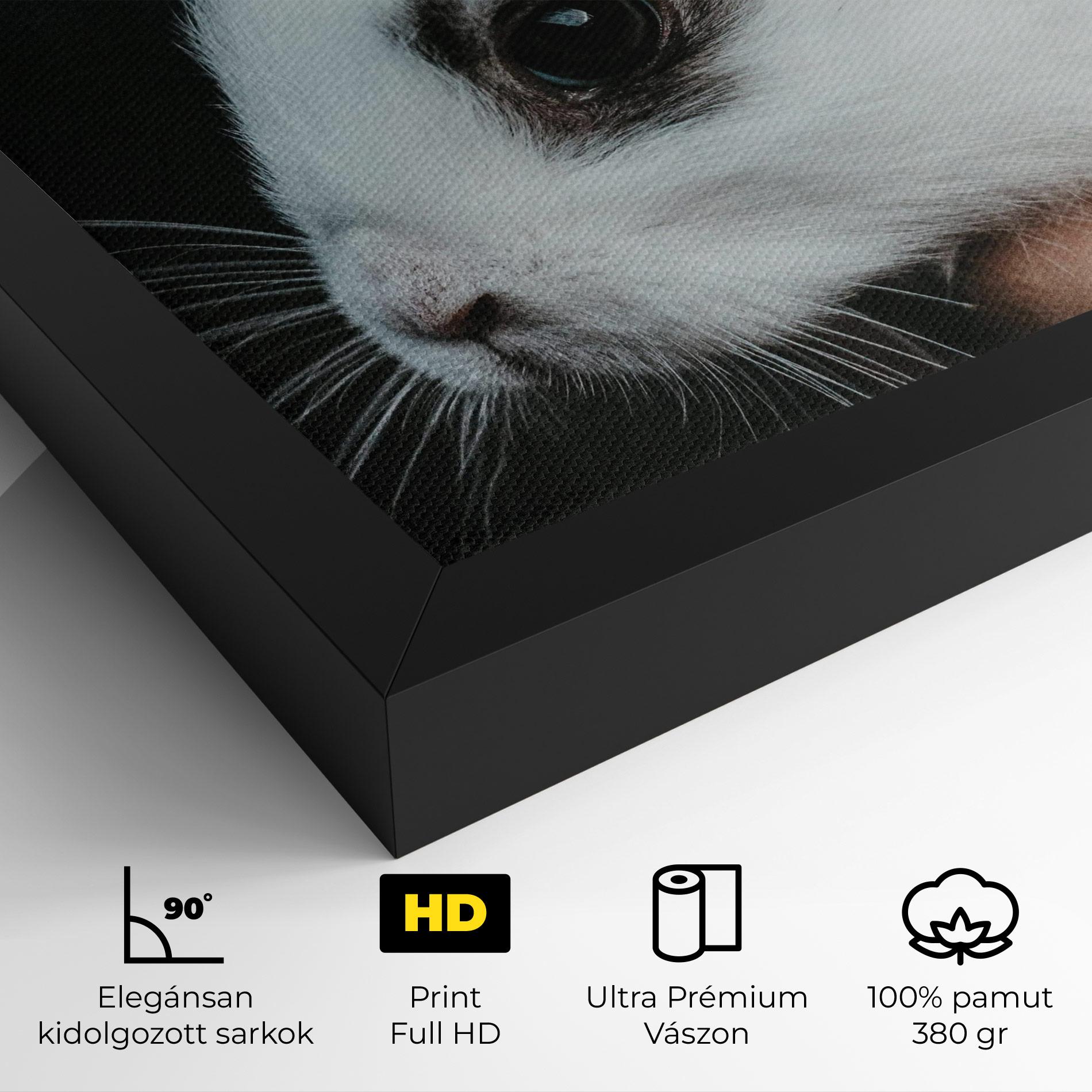 Vászonkép Holding Cute Bunny mockup 4