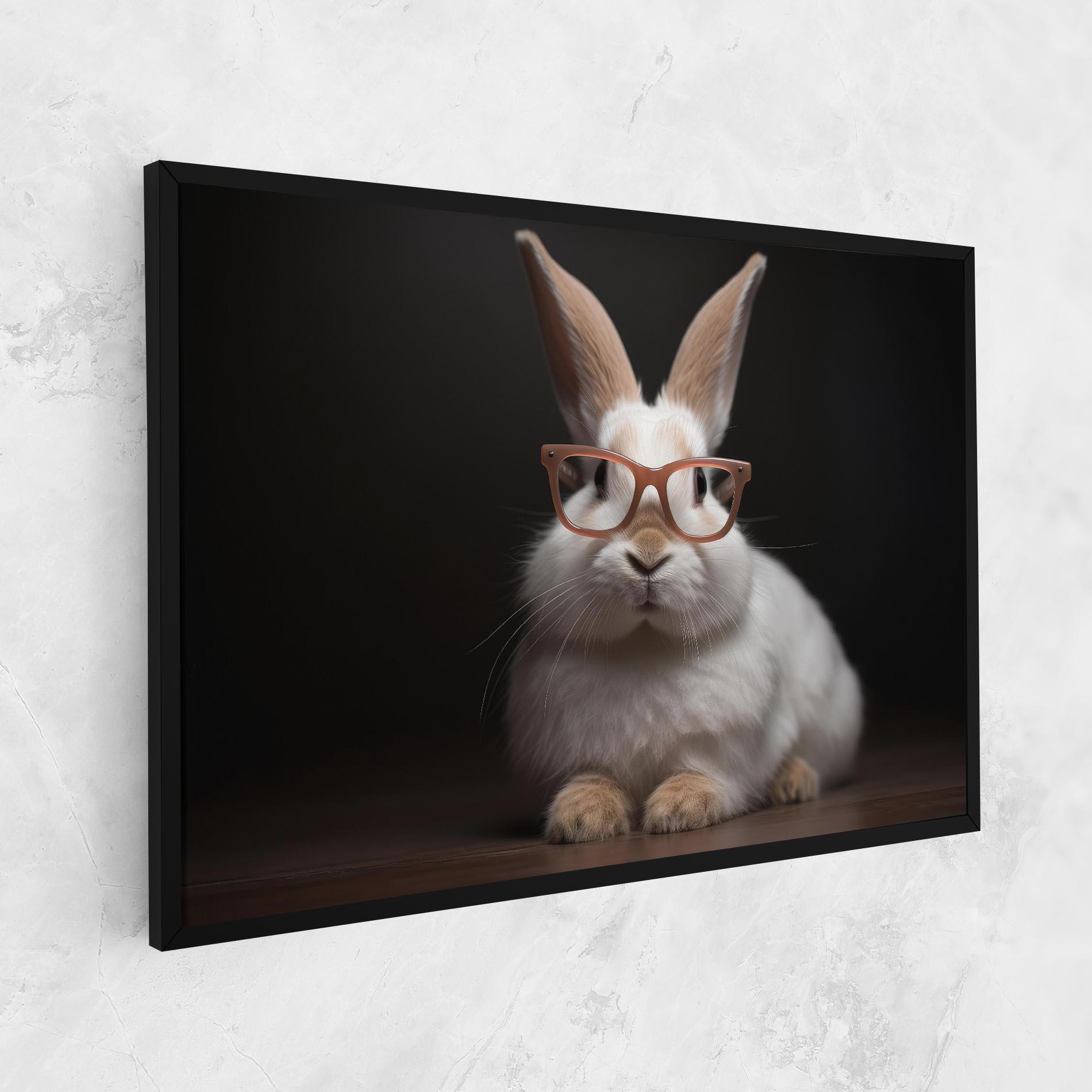 Vászonkép Eyeglasses Bunny mockup 1