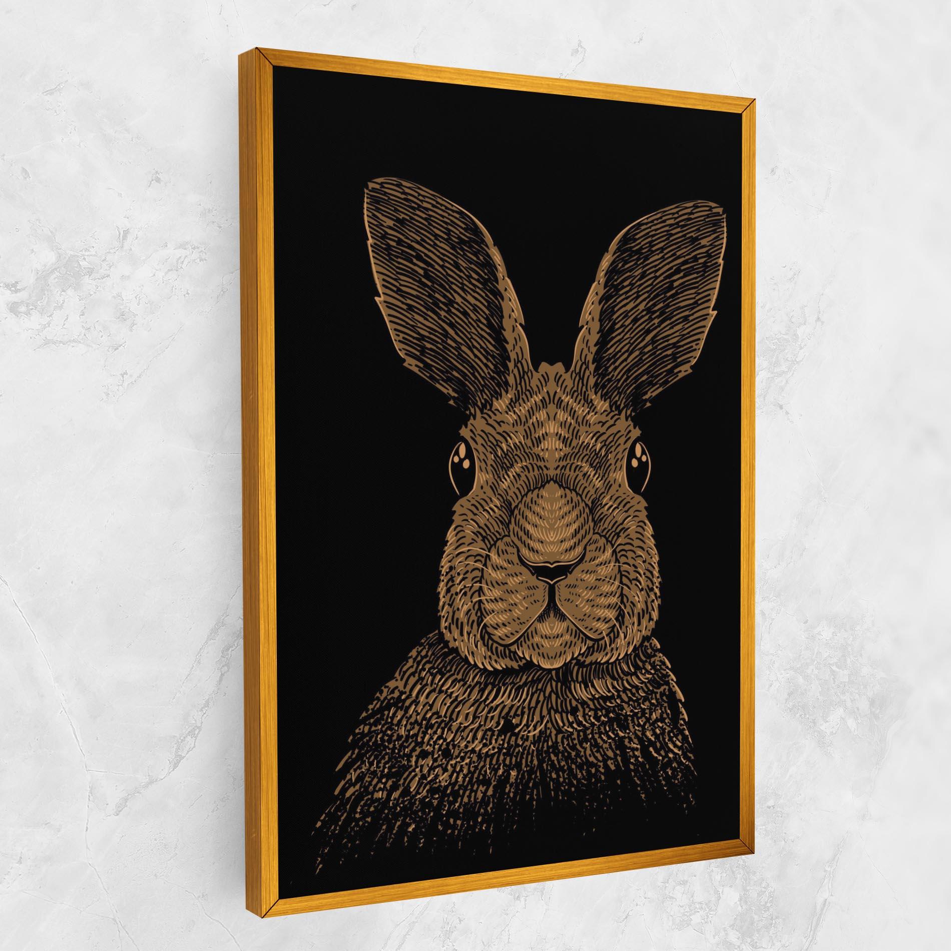 Vászonkép Brown Bunny mockup 1