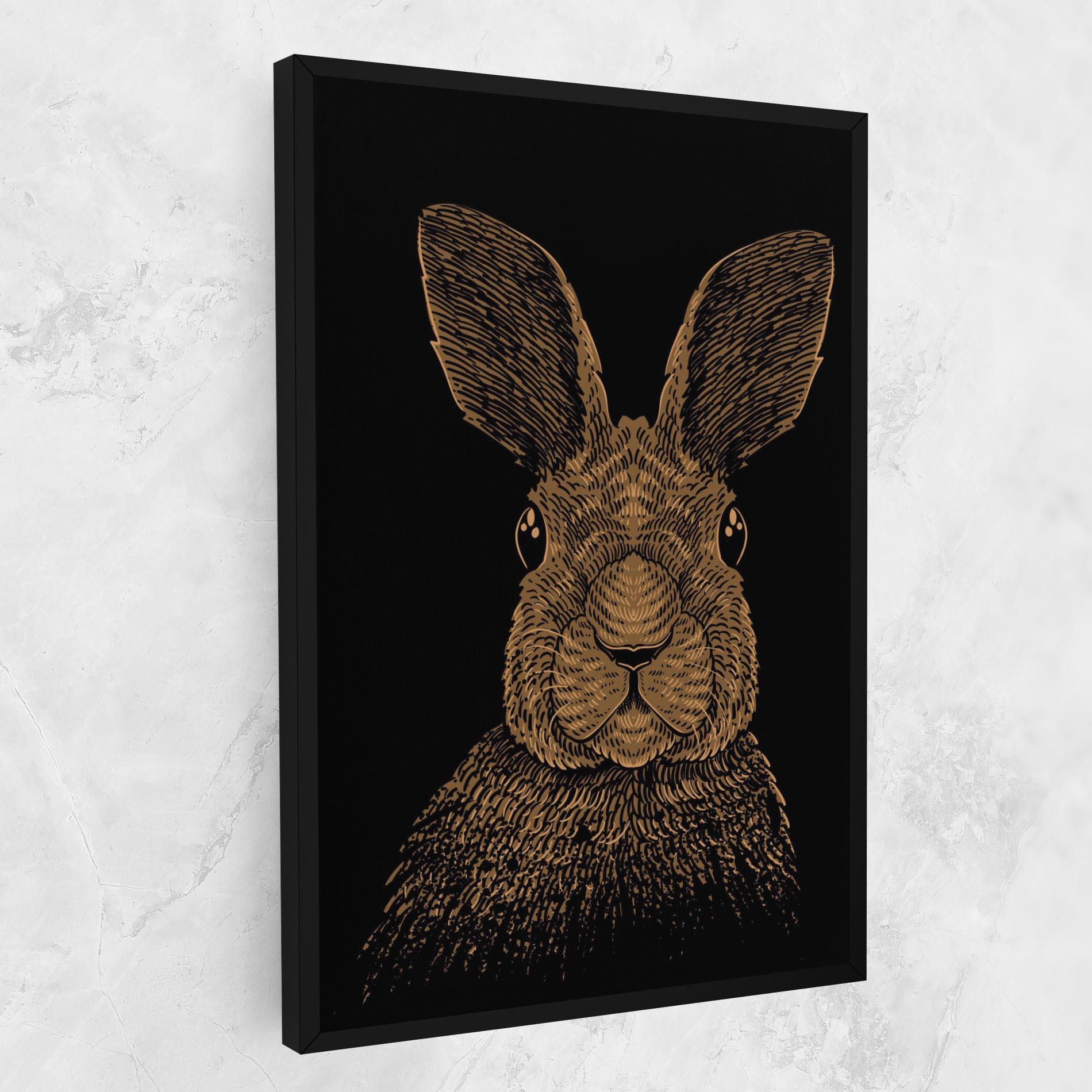 Vászonkép Brown Bunny mockup 1