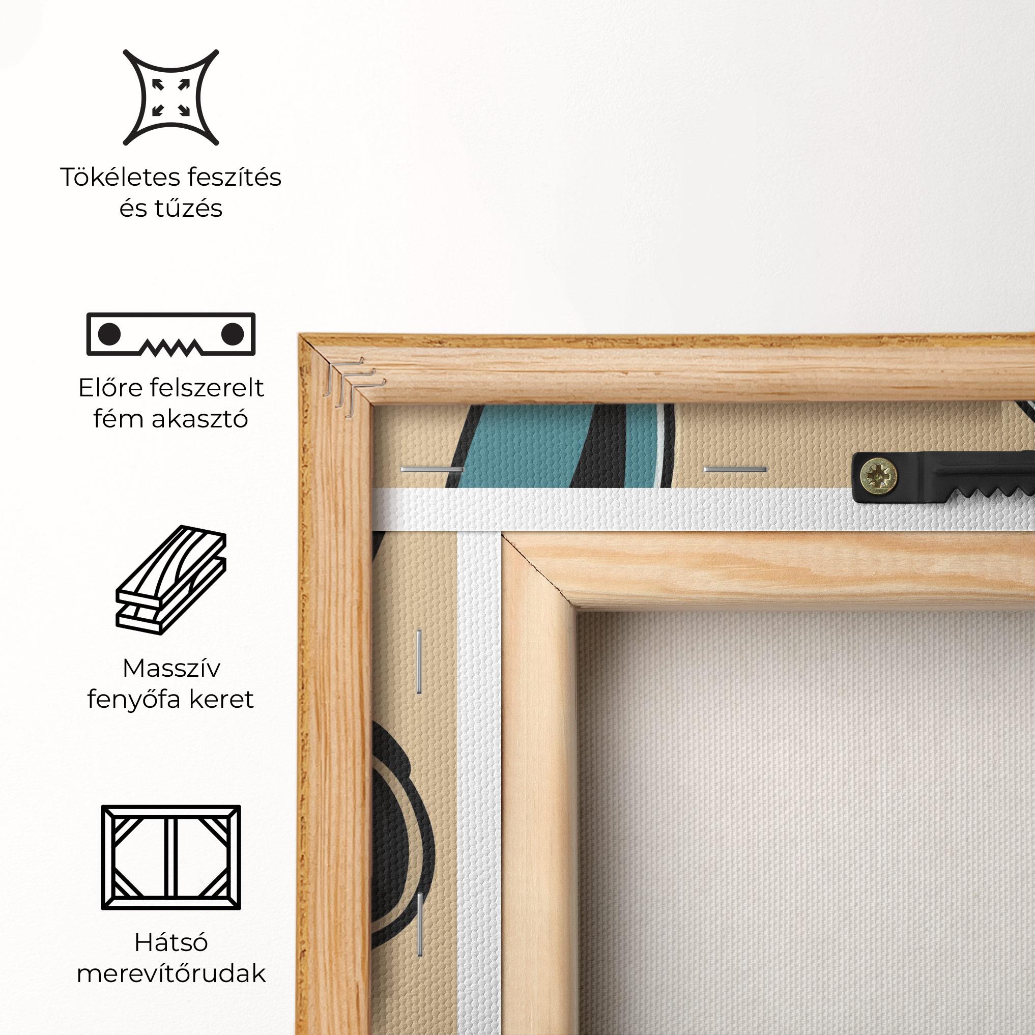 Vászonkép Blue Baby Bunny mockup 5