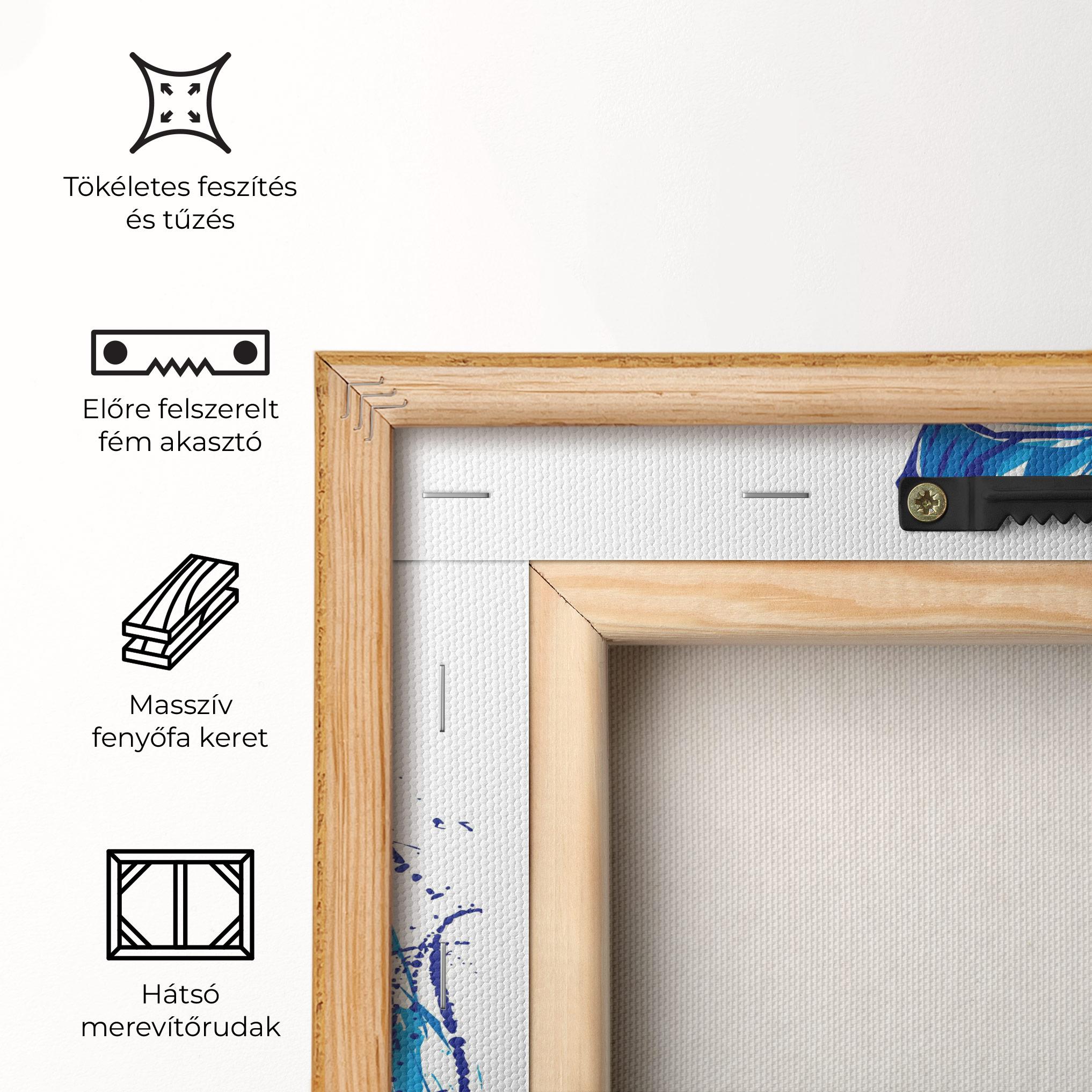 Vászonkép Blue Bunny mockup 5