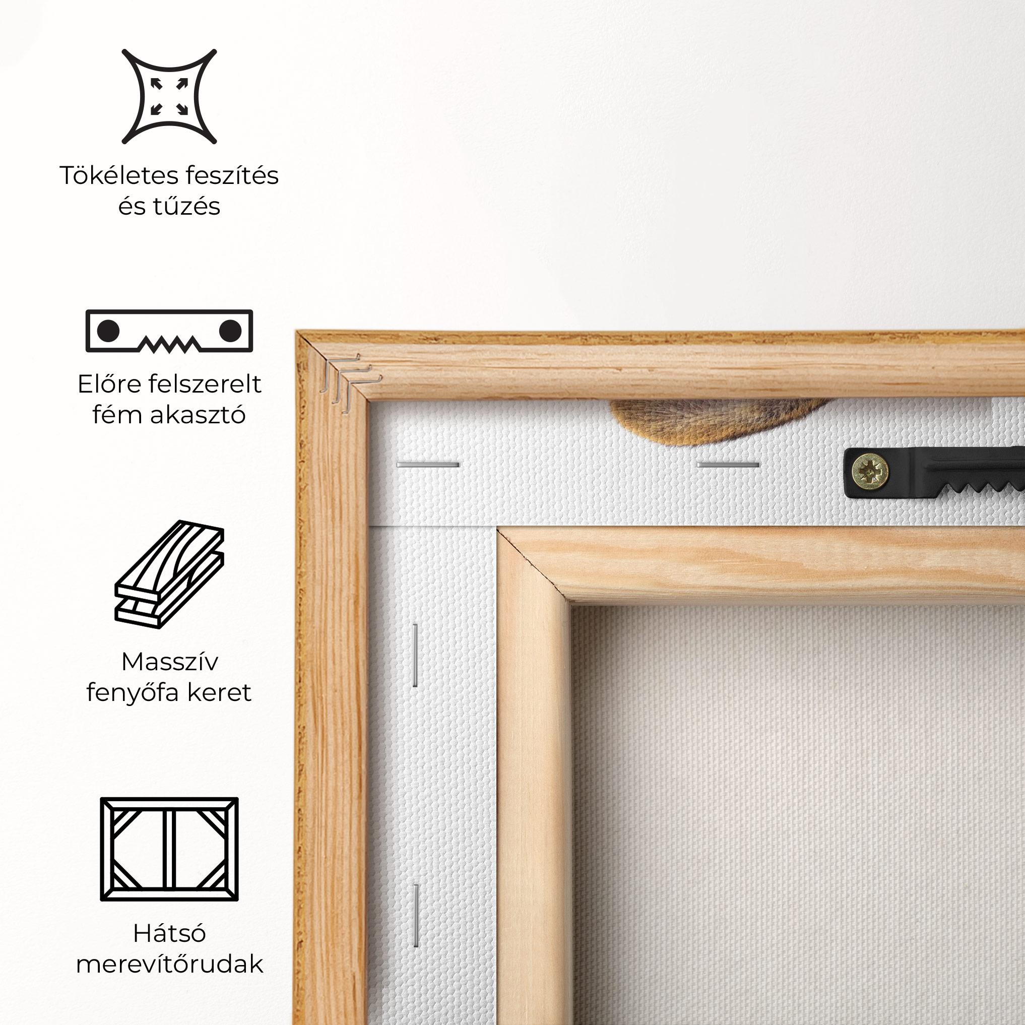 Vászonkép Brown Cute Bunny mockup 5