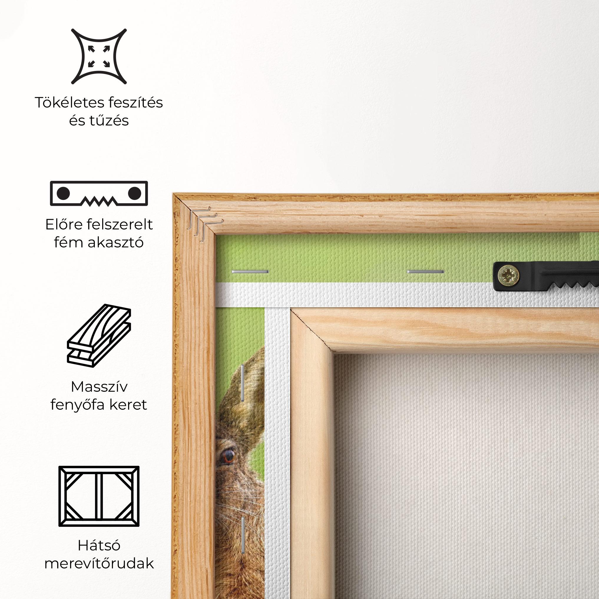 Vászonkép Brown Hares mockup 5