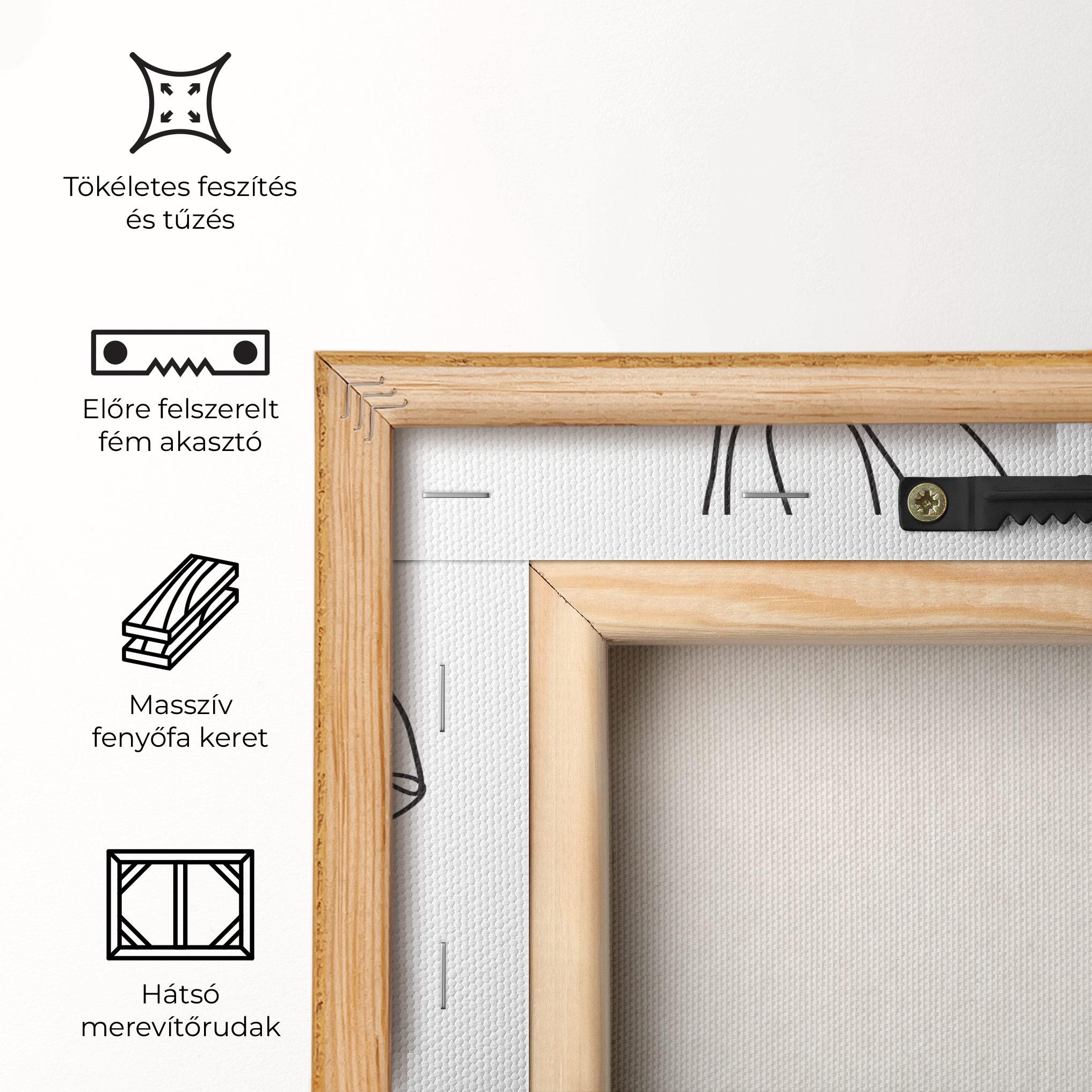 Vászonkép Cute Rabbit mockup 5