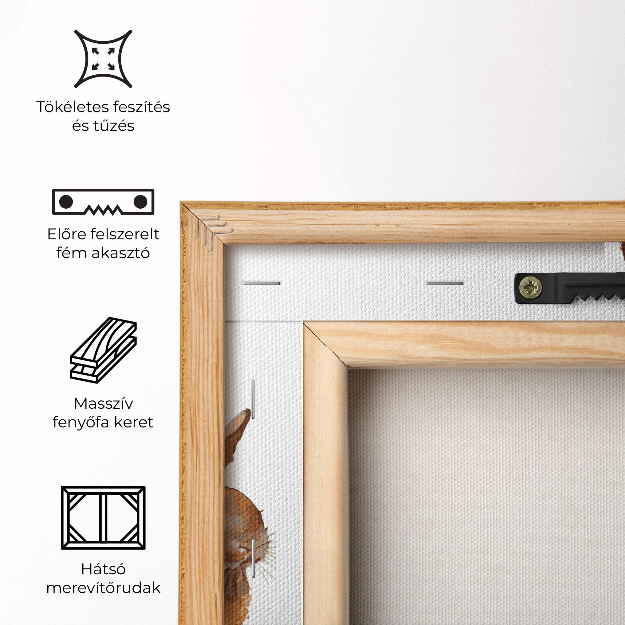 Vászonkép Family Rabbit mockup 5