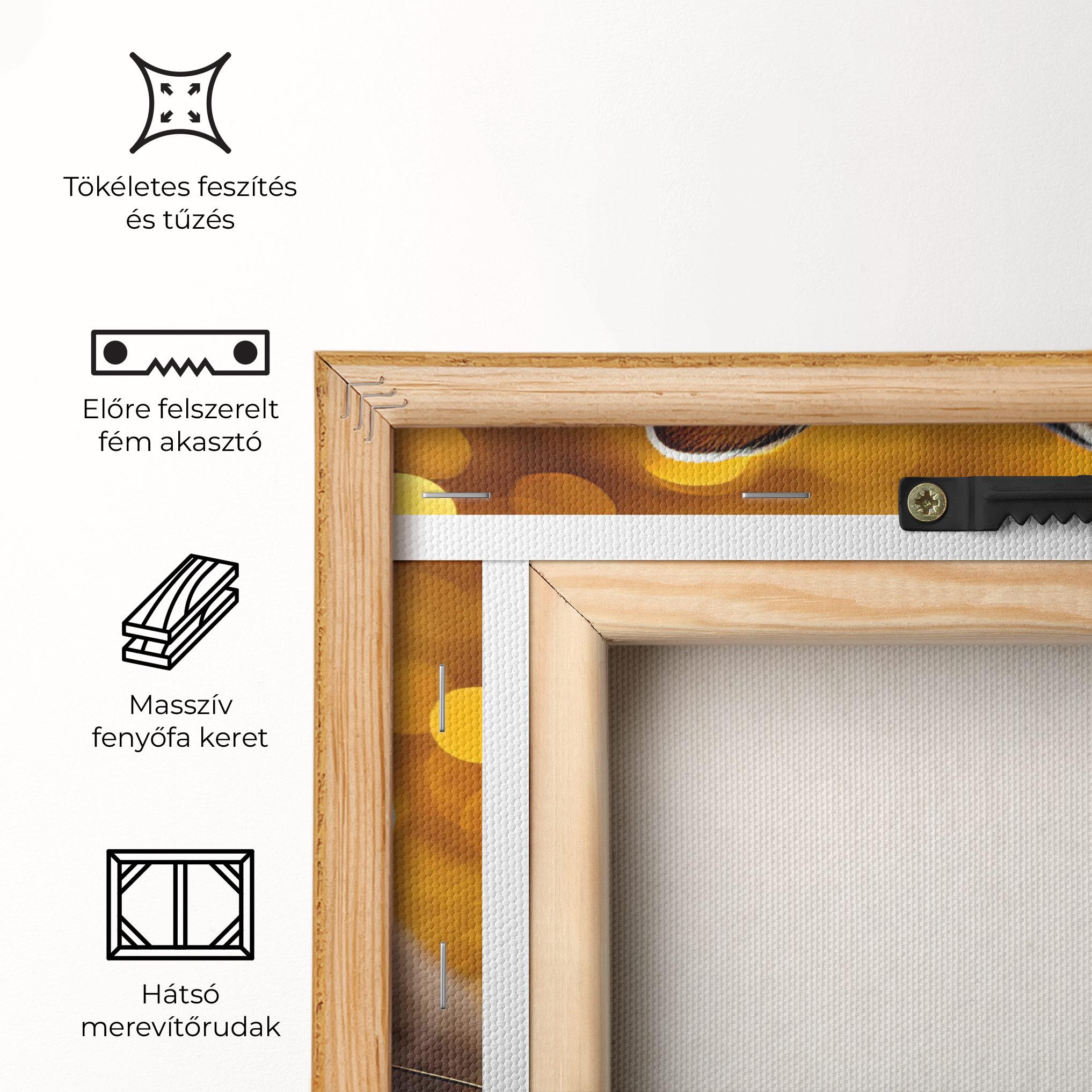 Vászonkép Gold Lights Bunny mockup 5