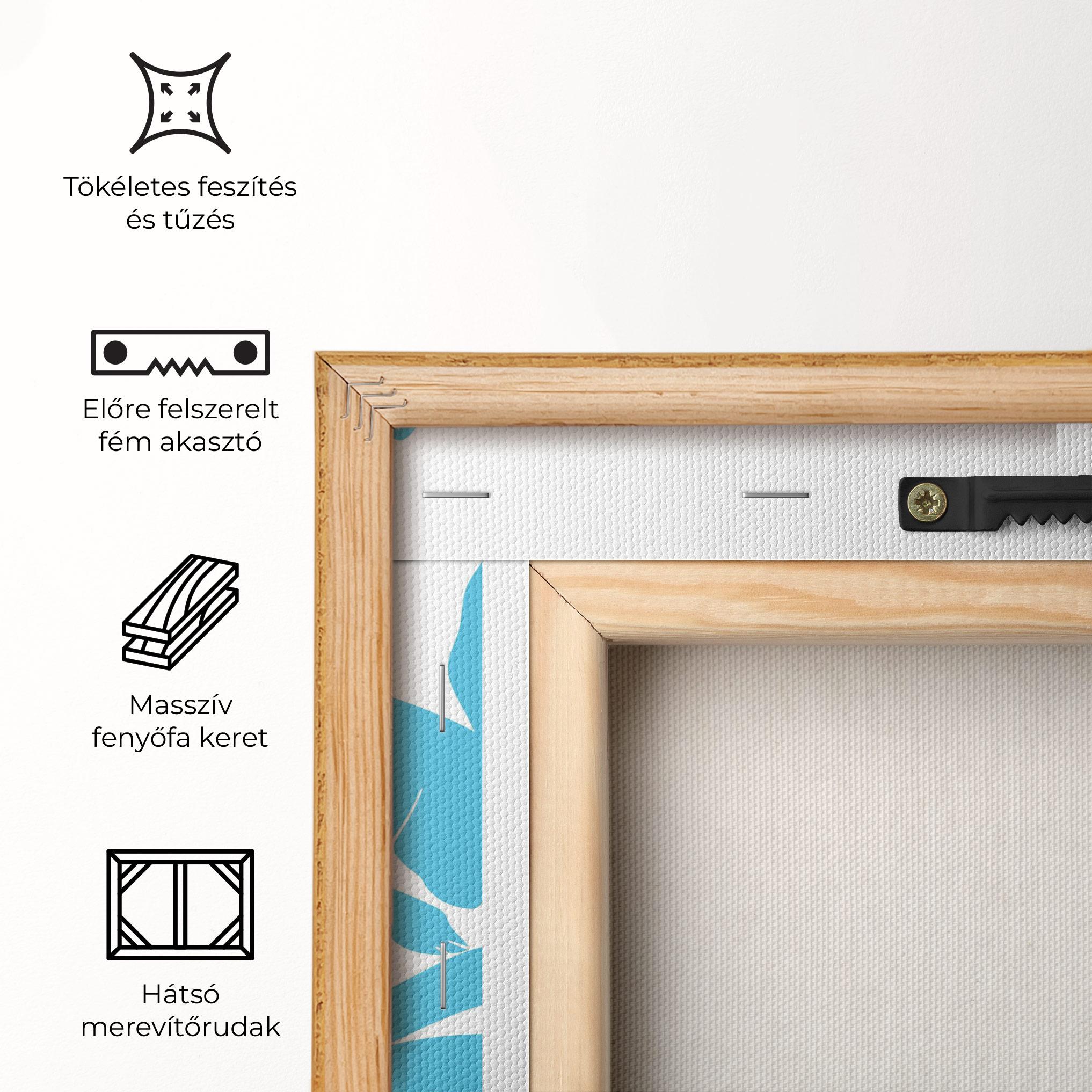 Vászonkép Rabbits Riso mockup 5