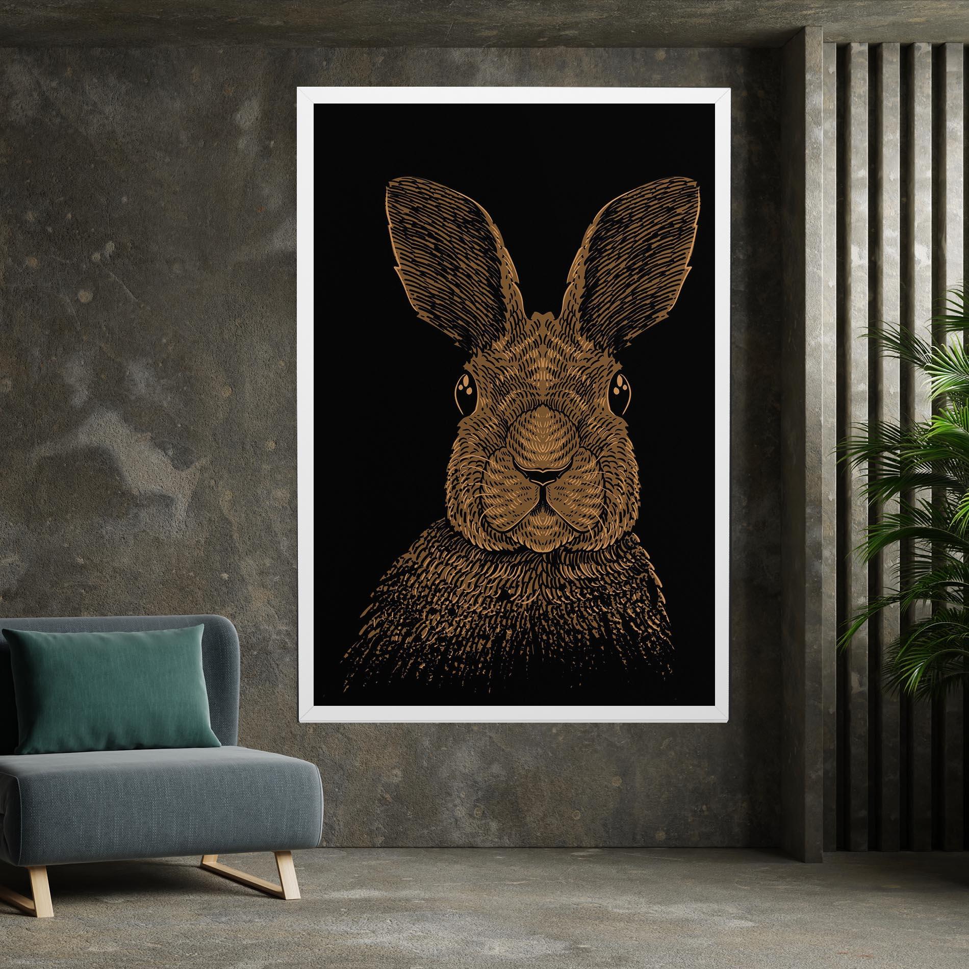 Vászonkép Brown Bunny mockup 7