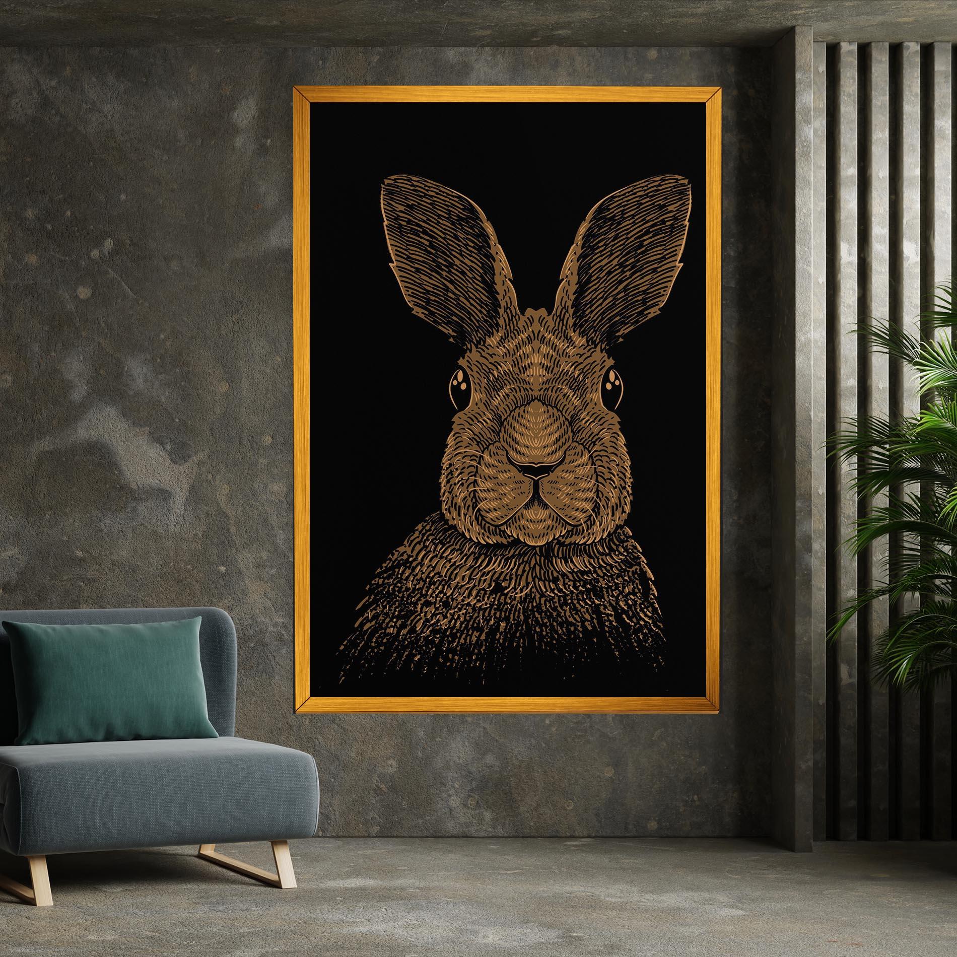 Vászonkép Brown Bunny mockup 7