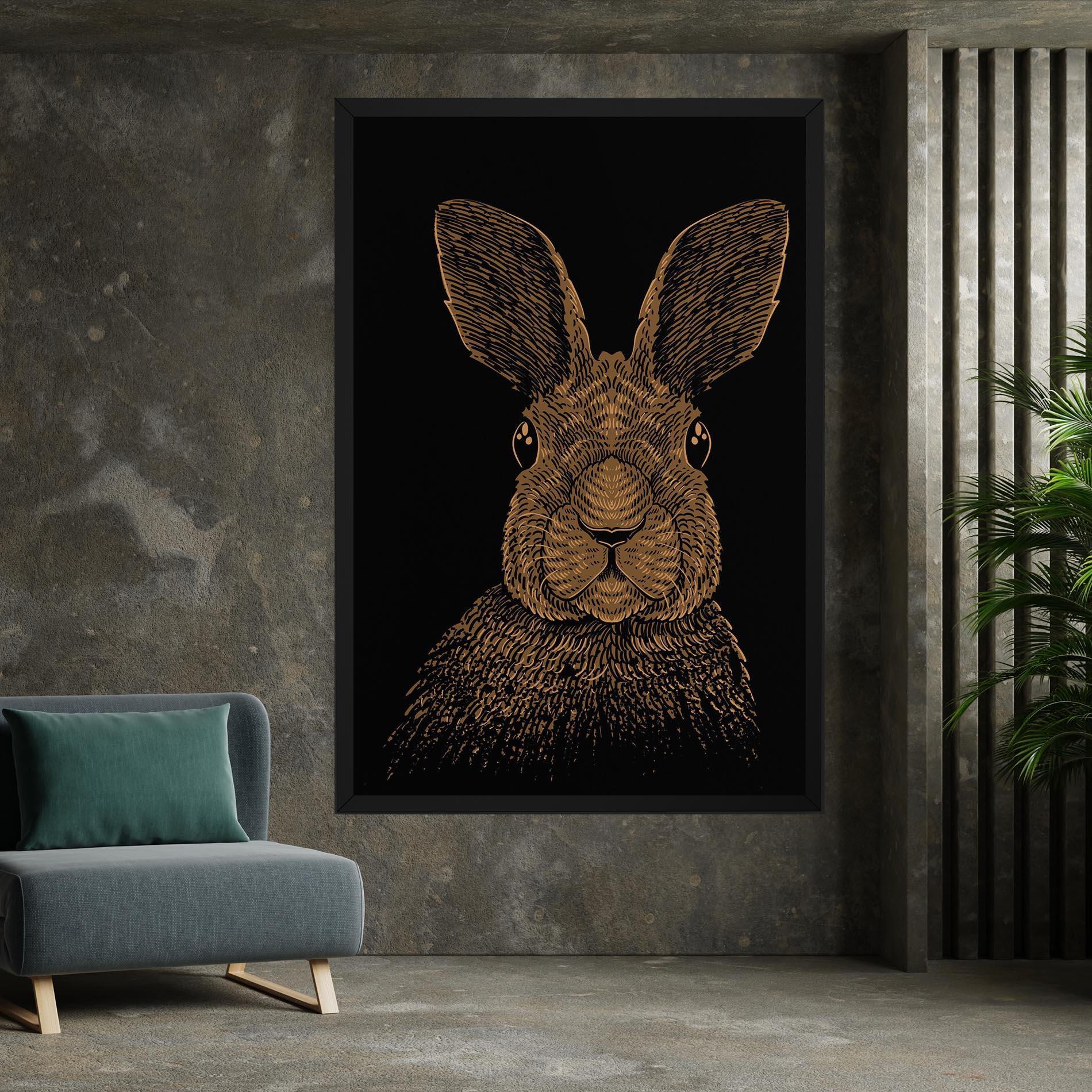 Vászonkép Brown Bunny mockup 7