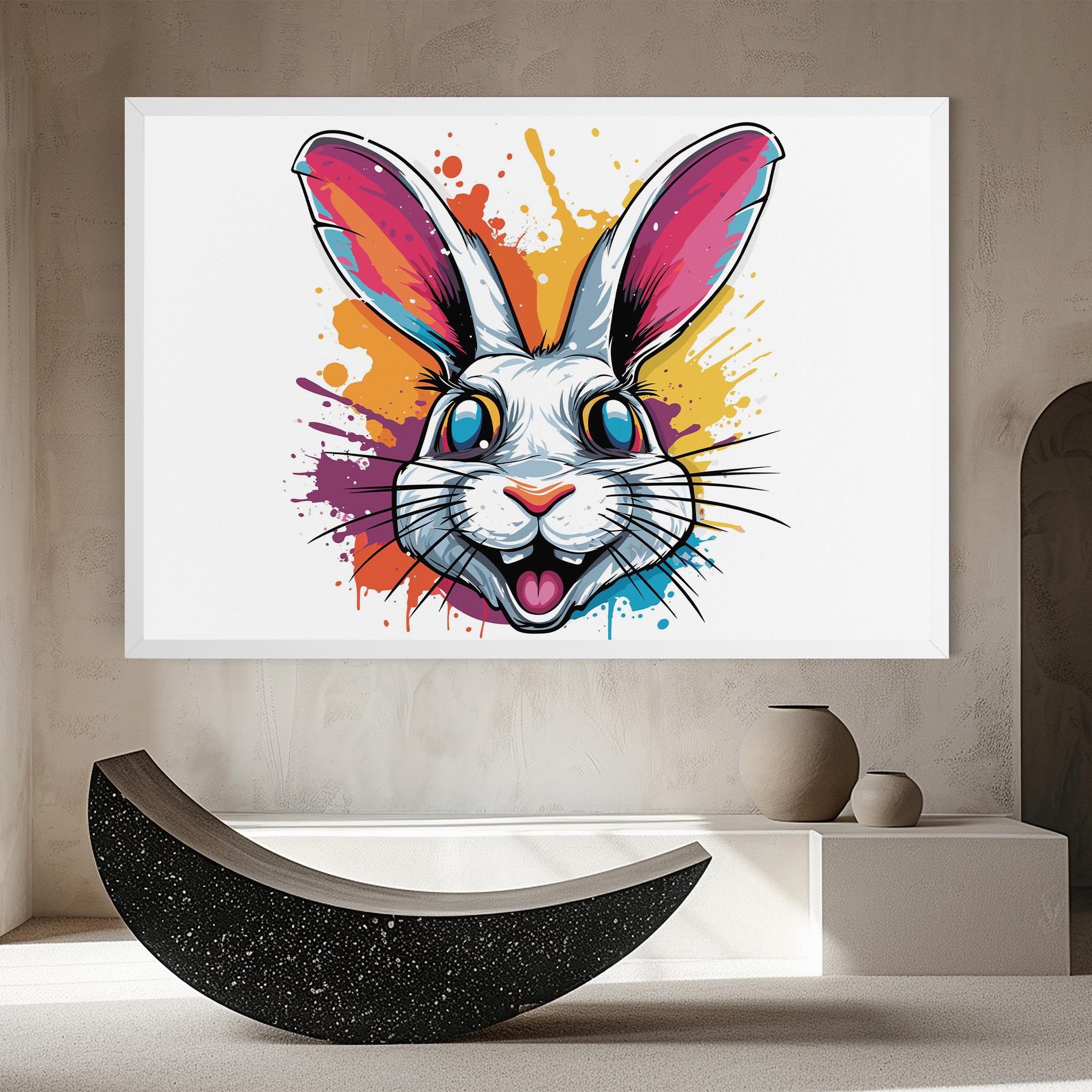 Crazy Bunny mockup 8