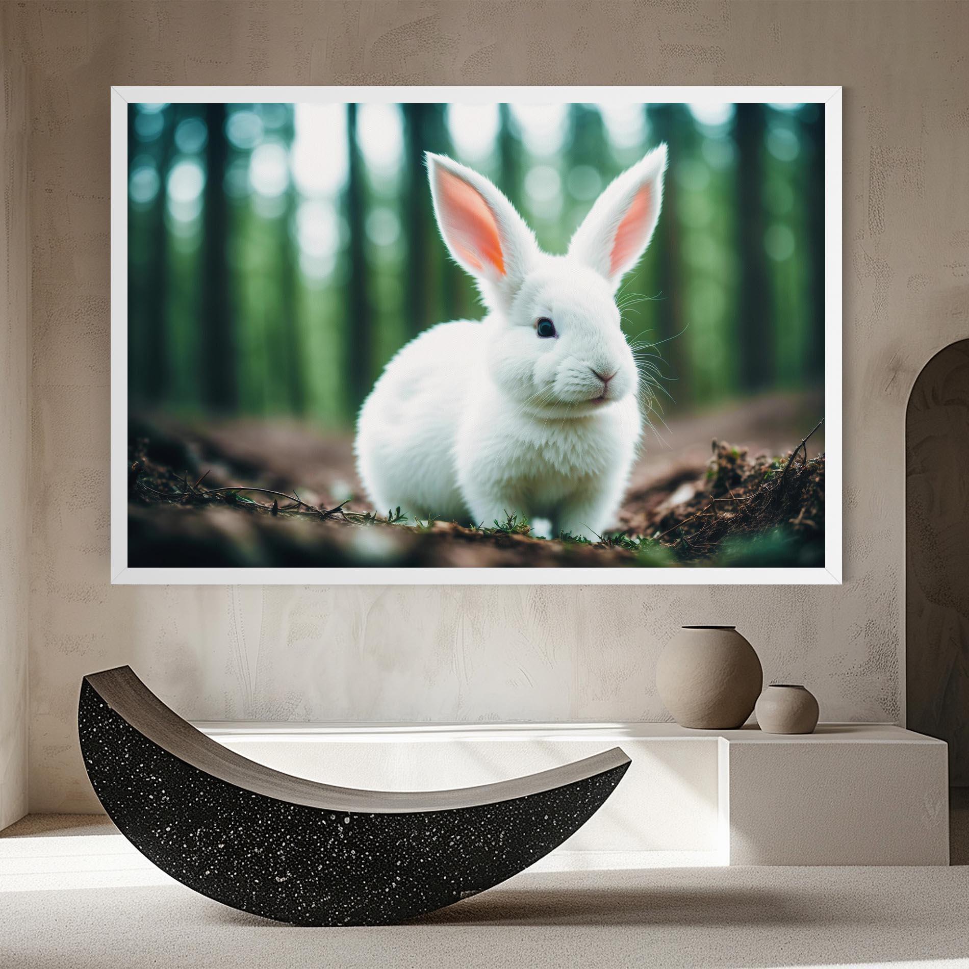 Vászonkép Forest Bunny mockup 8