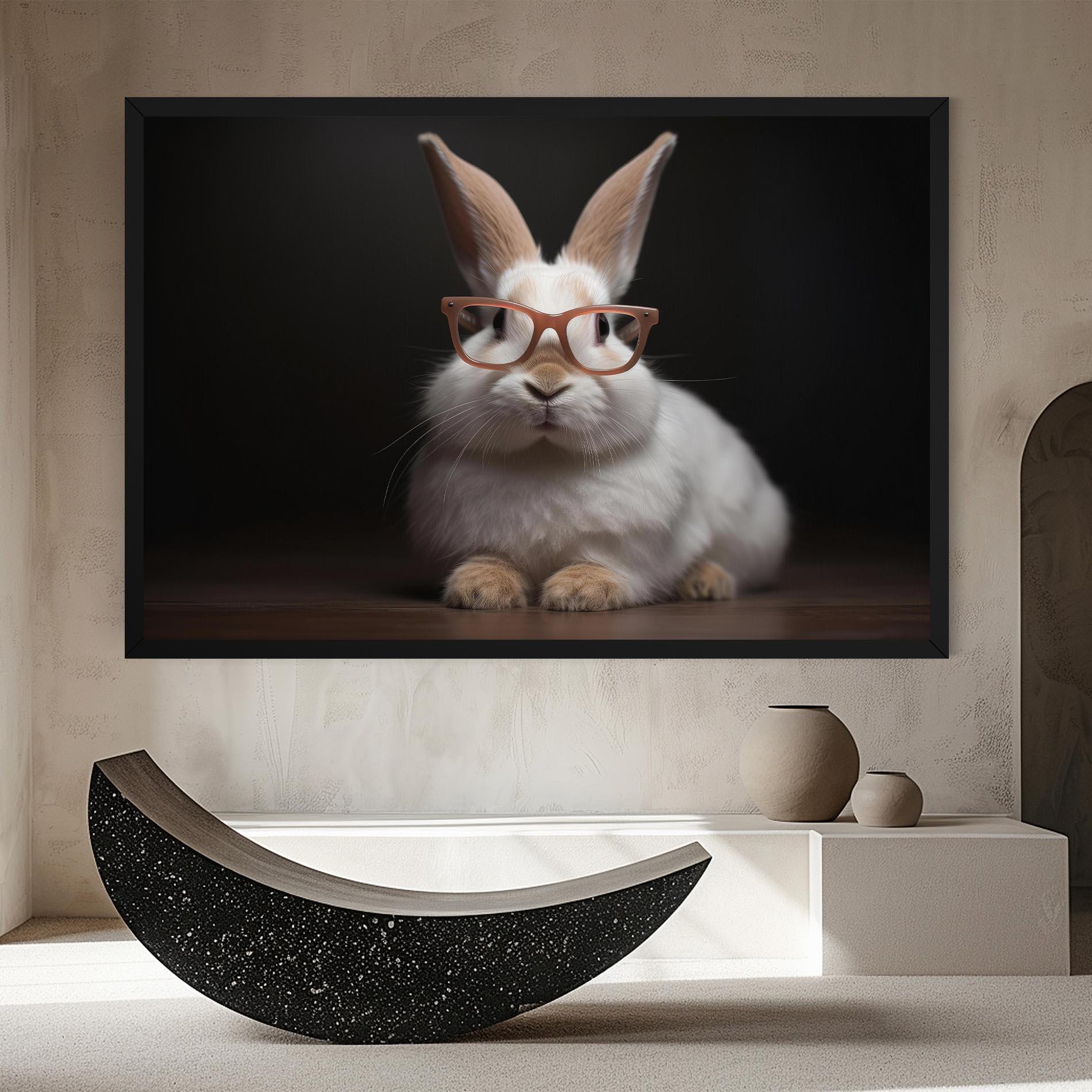 Vászonkép Eyeglasses Bunny mockup 8